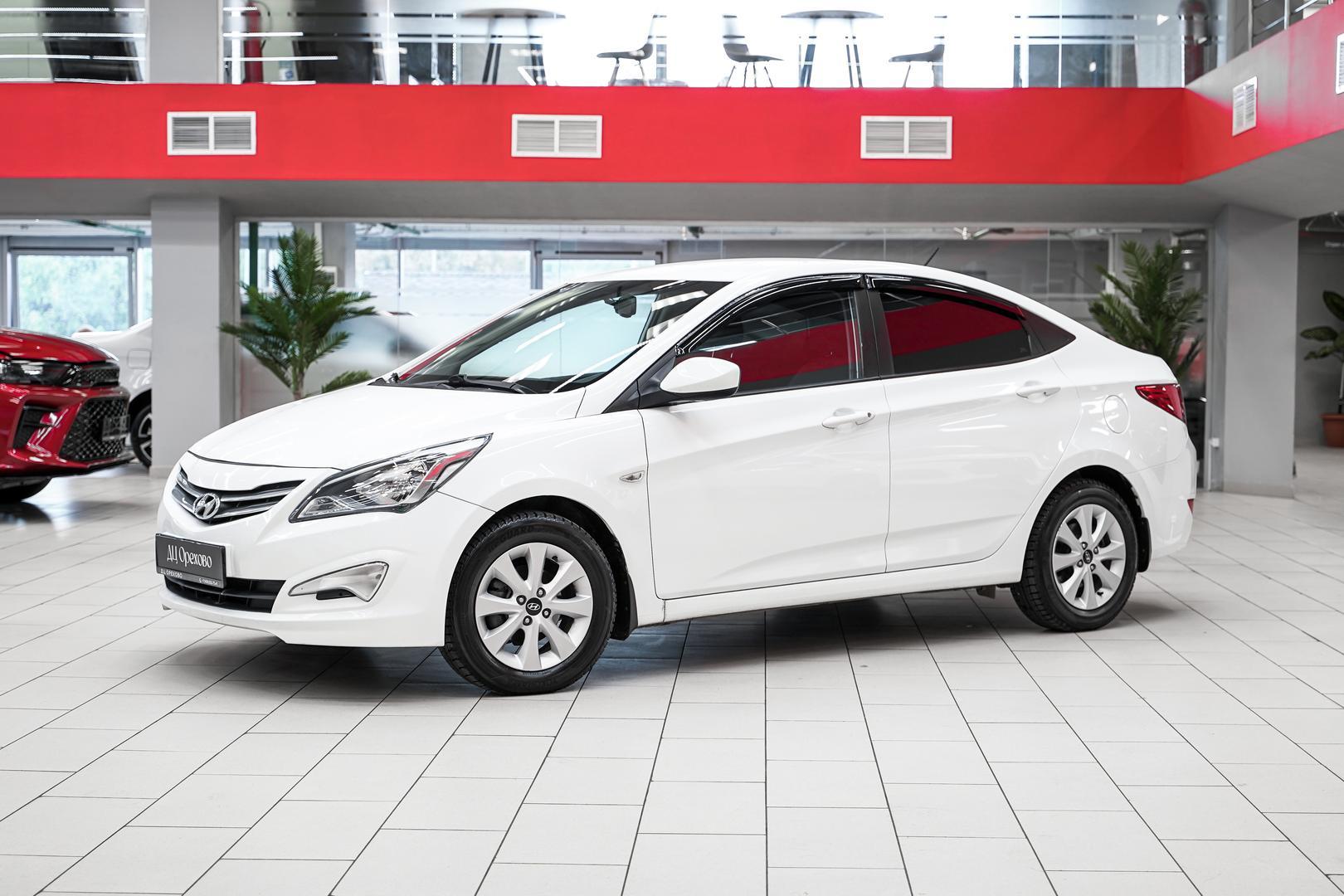 Hyundai Solaris 2016, белый, ДЦ Орехово