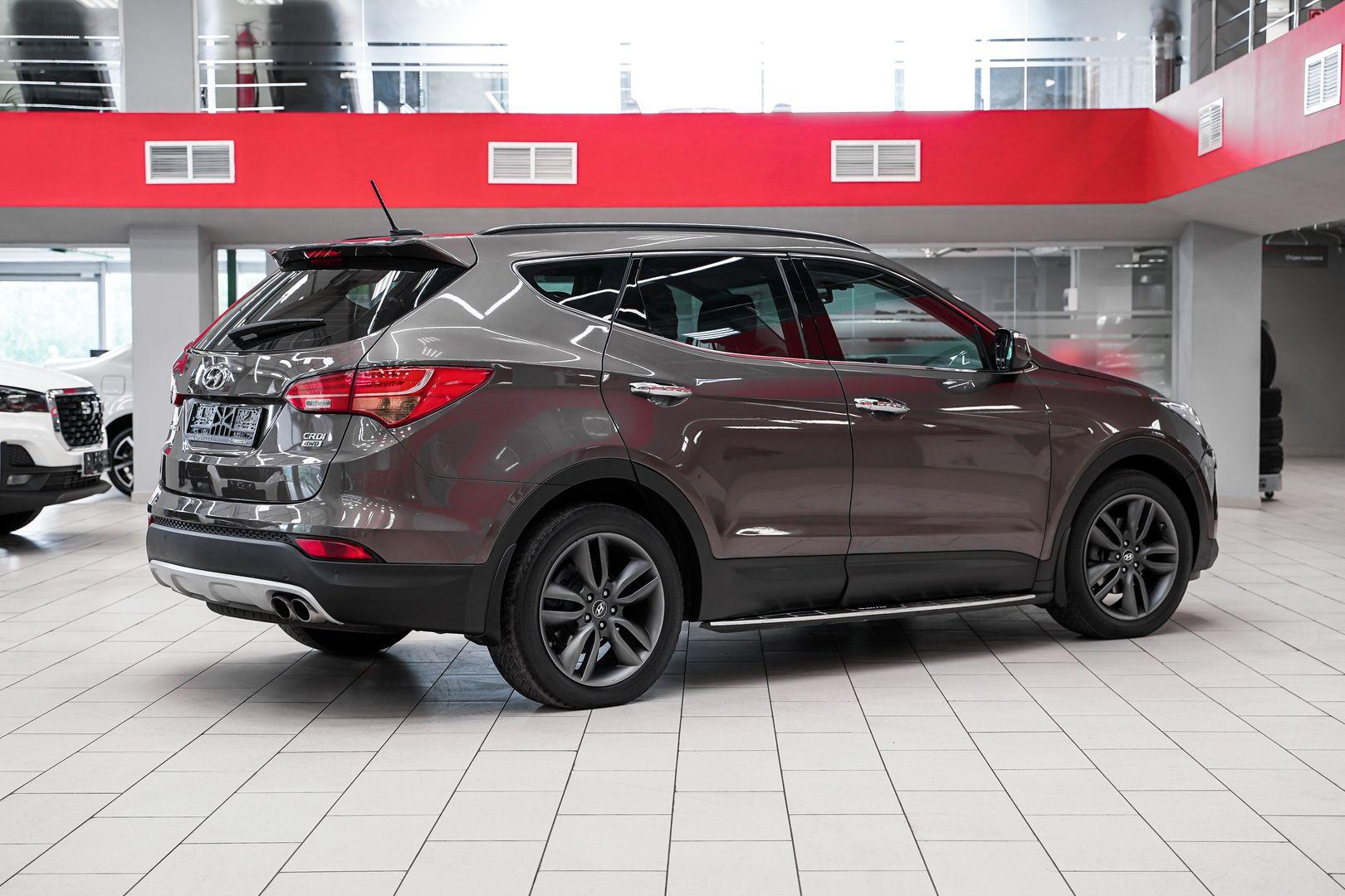 Hyundai Santa Fe 2012, коричневый, ДЦ Орехово