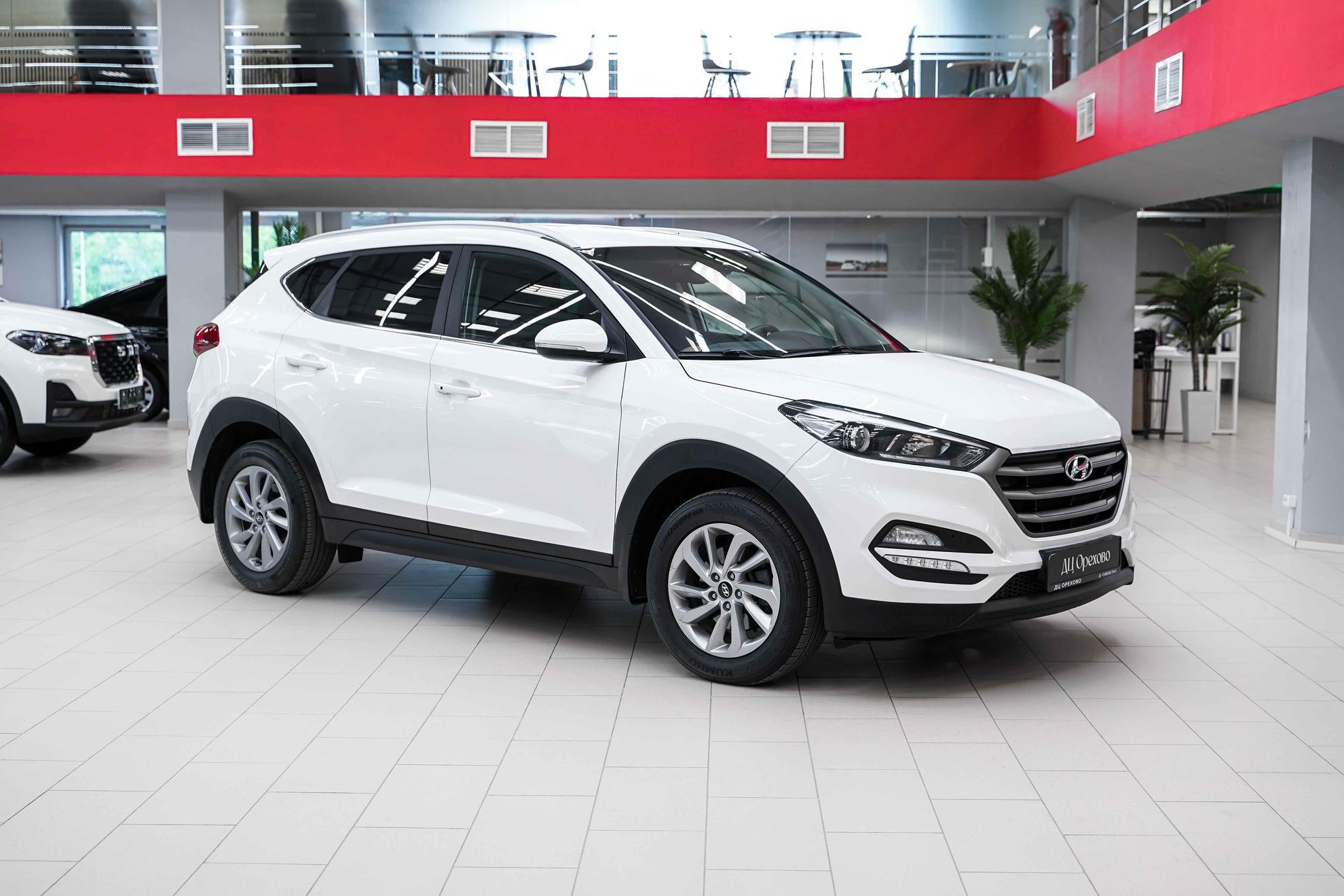 Hyundai Tucson 2018, белый, ДЦ Орехово