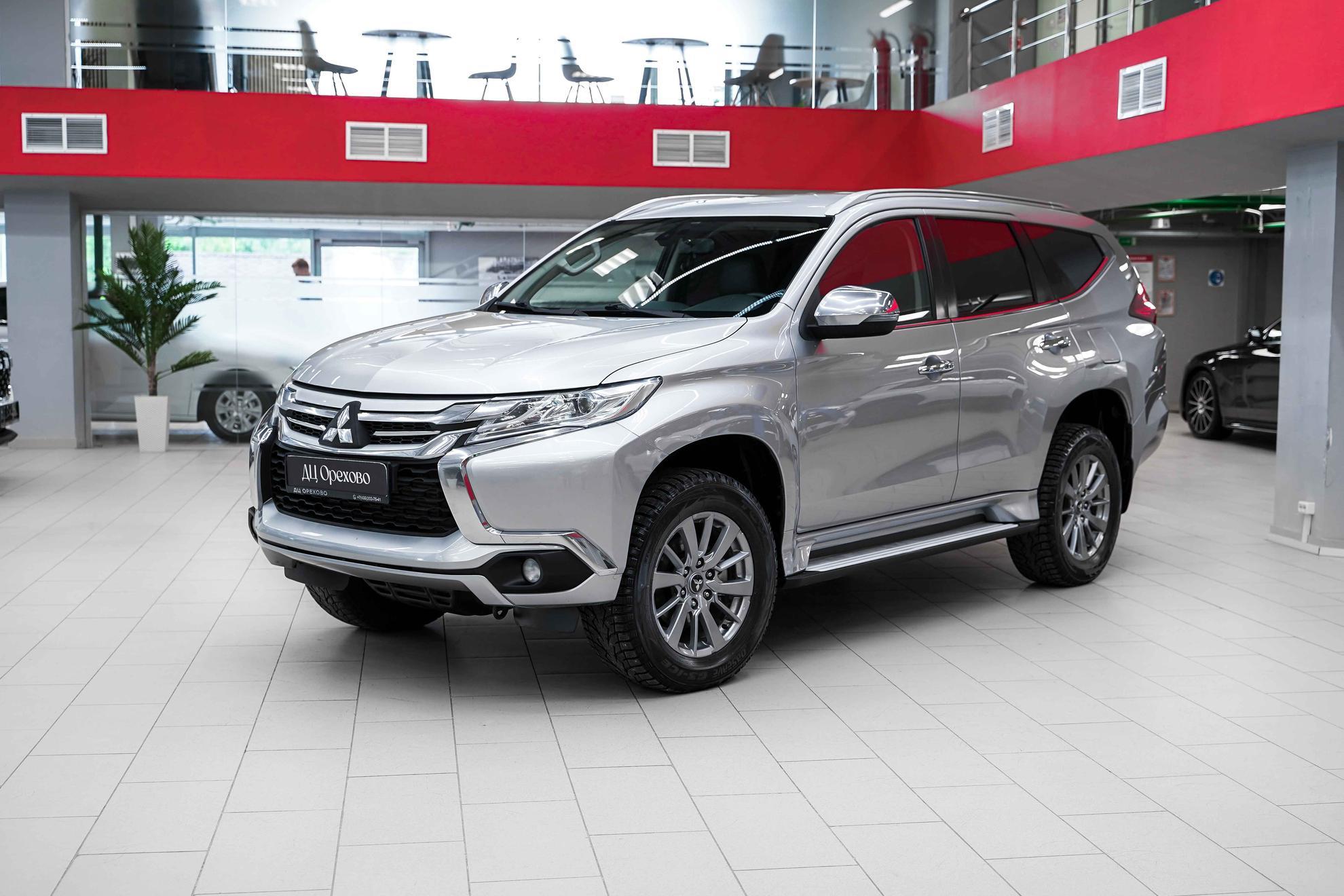 Mitsubishi Pajero Sport 2017, серебряный, ДЦ Орехово