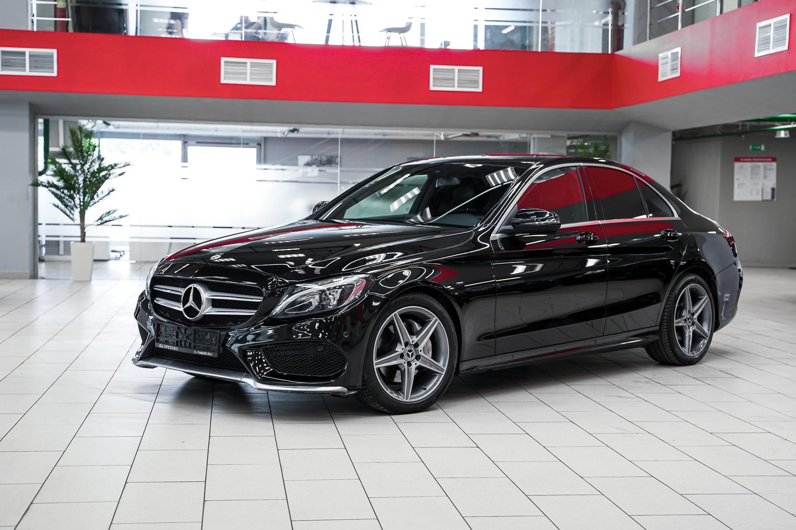 Mercedes-Benz C-Класс 2017, черный, ДЦ Орехово