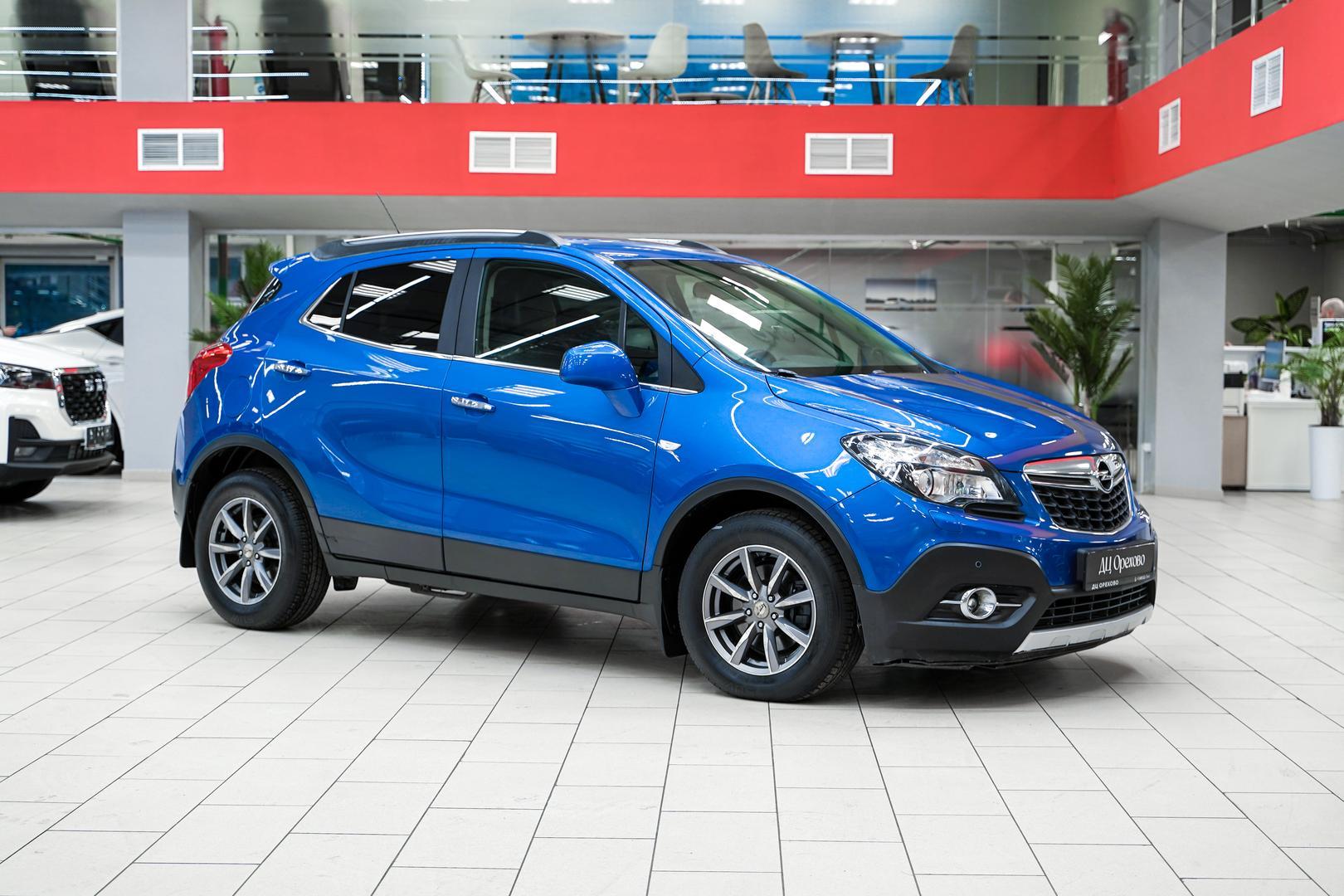 Opel Mokka 2012, синий, ДЦ Орехово