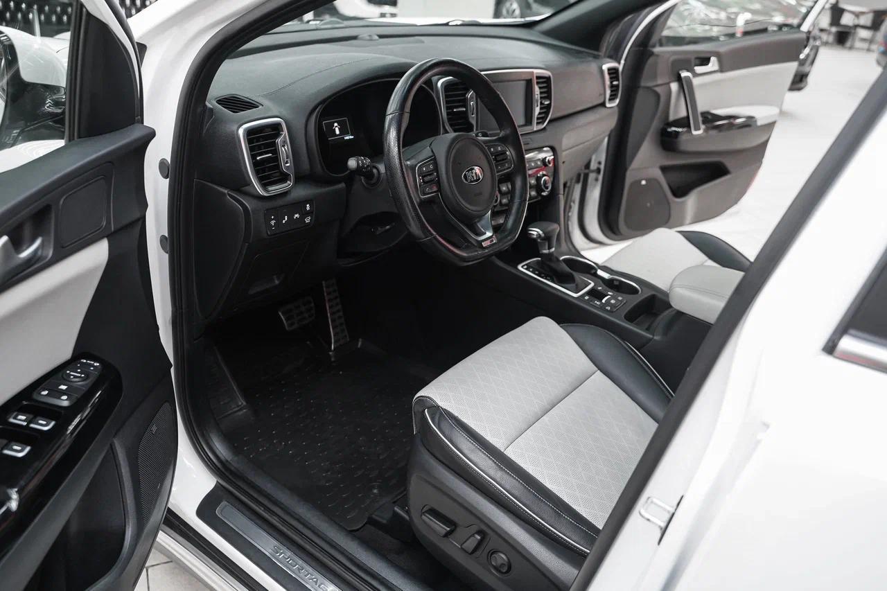 Kia Sportage 2016, белый, ДЦ Орехово