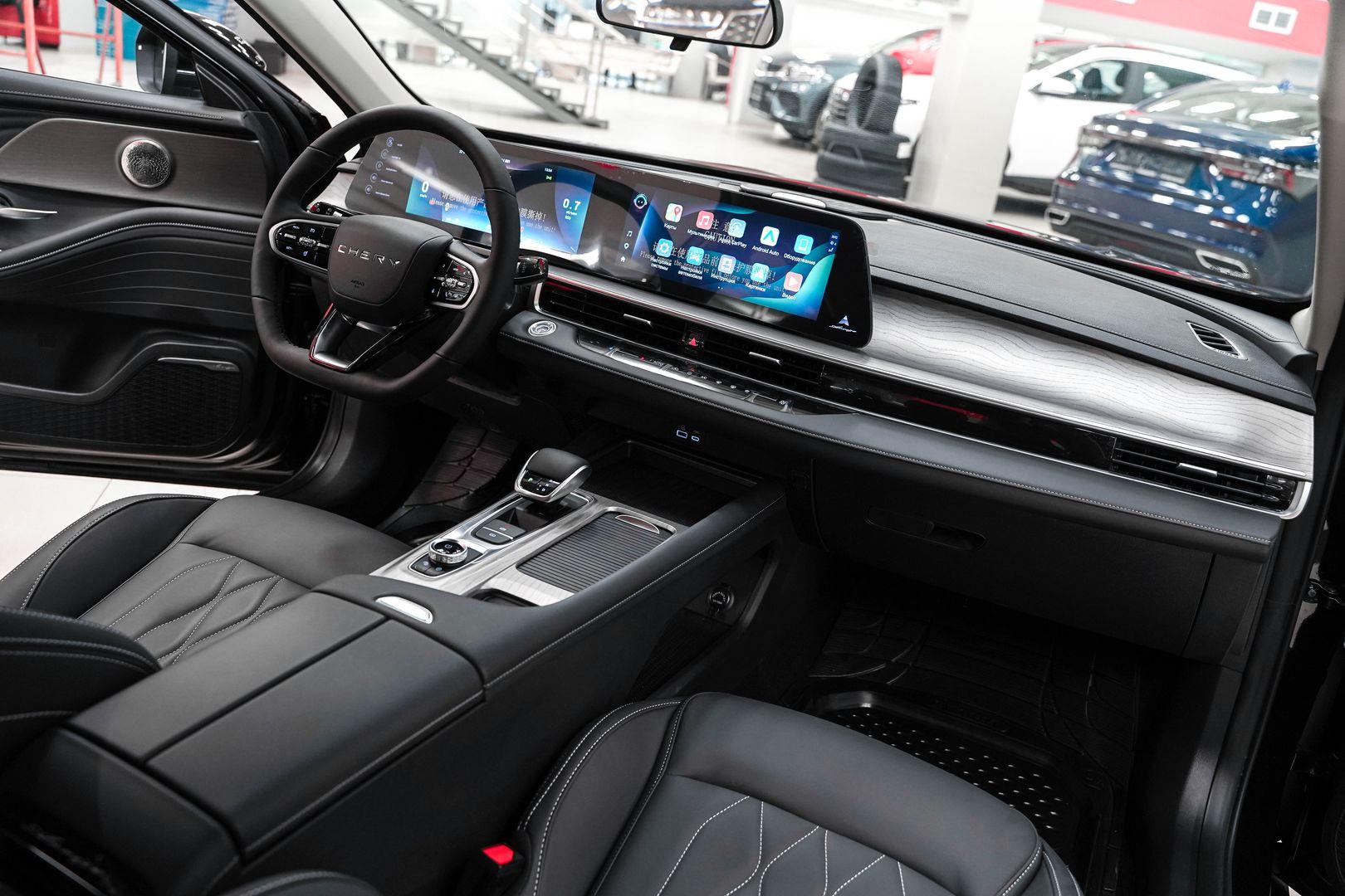 Chery Arrizo 8 2024, черный, ДЦ Орехово