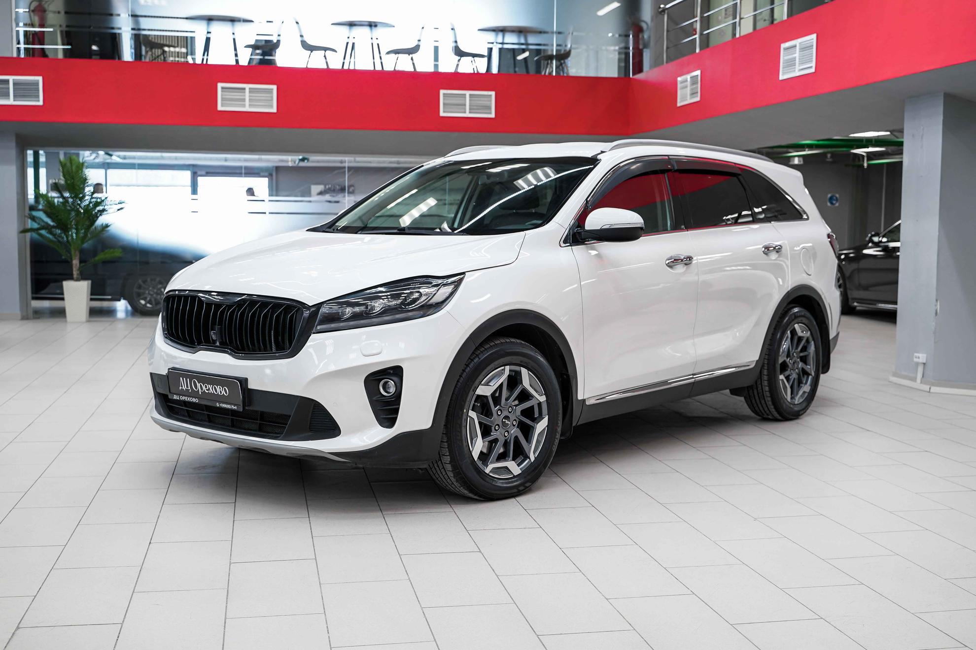 Kia Sorento 2018, белый, ДЦ Орехово