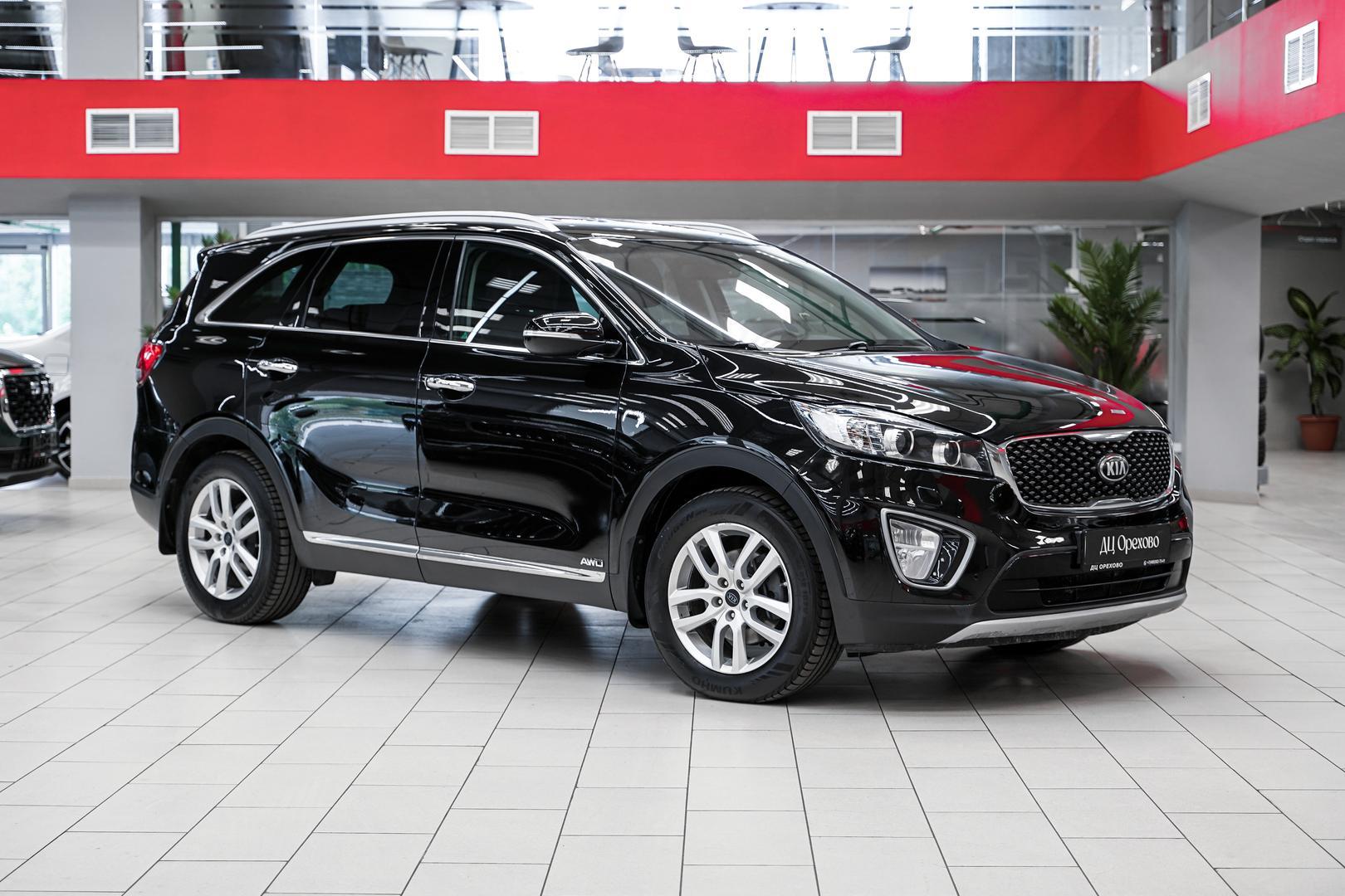 Kia Sorento 2017, черный, ДЦ Орехово