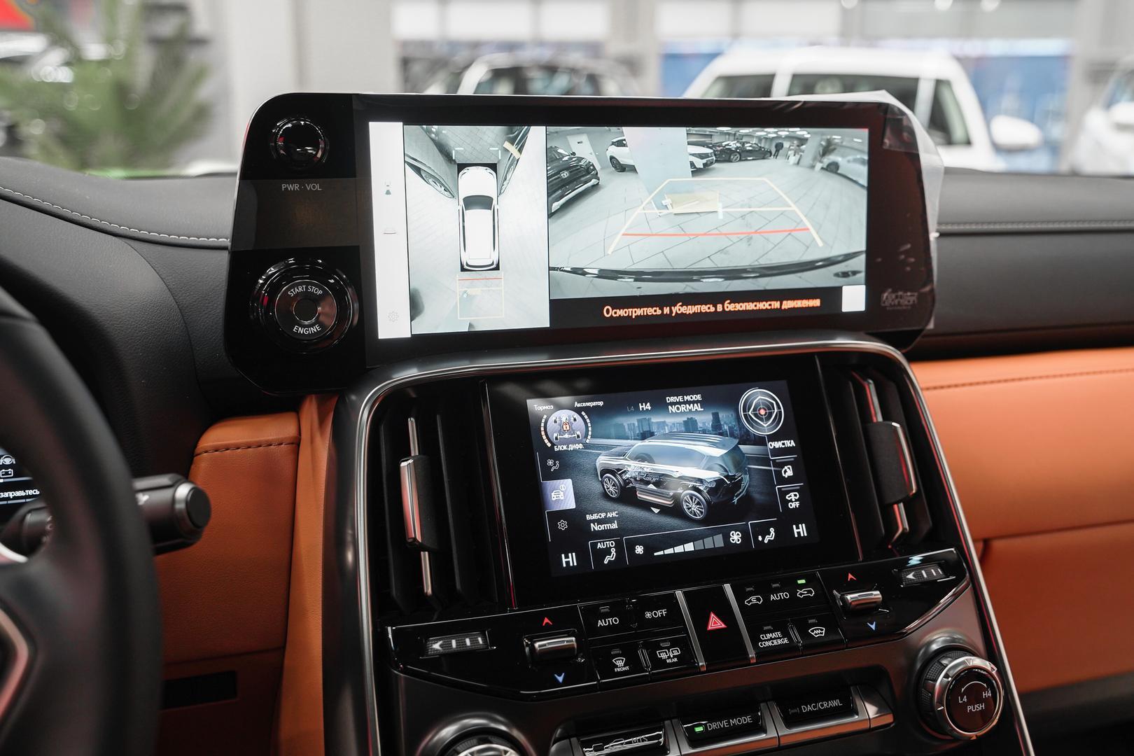 Lexus LX 2025, черный, ДЦ Орехово