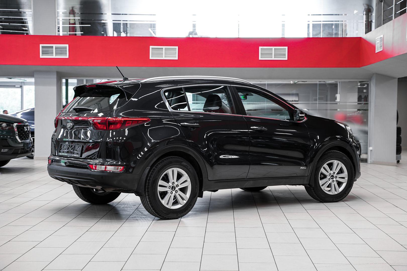 Kia Sportage 2016, черный, ДЦ Орехово