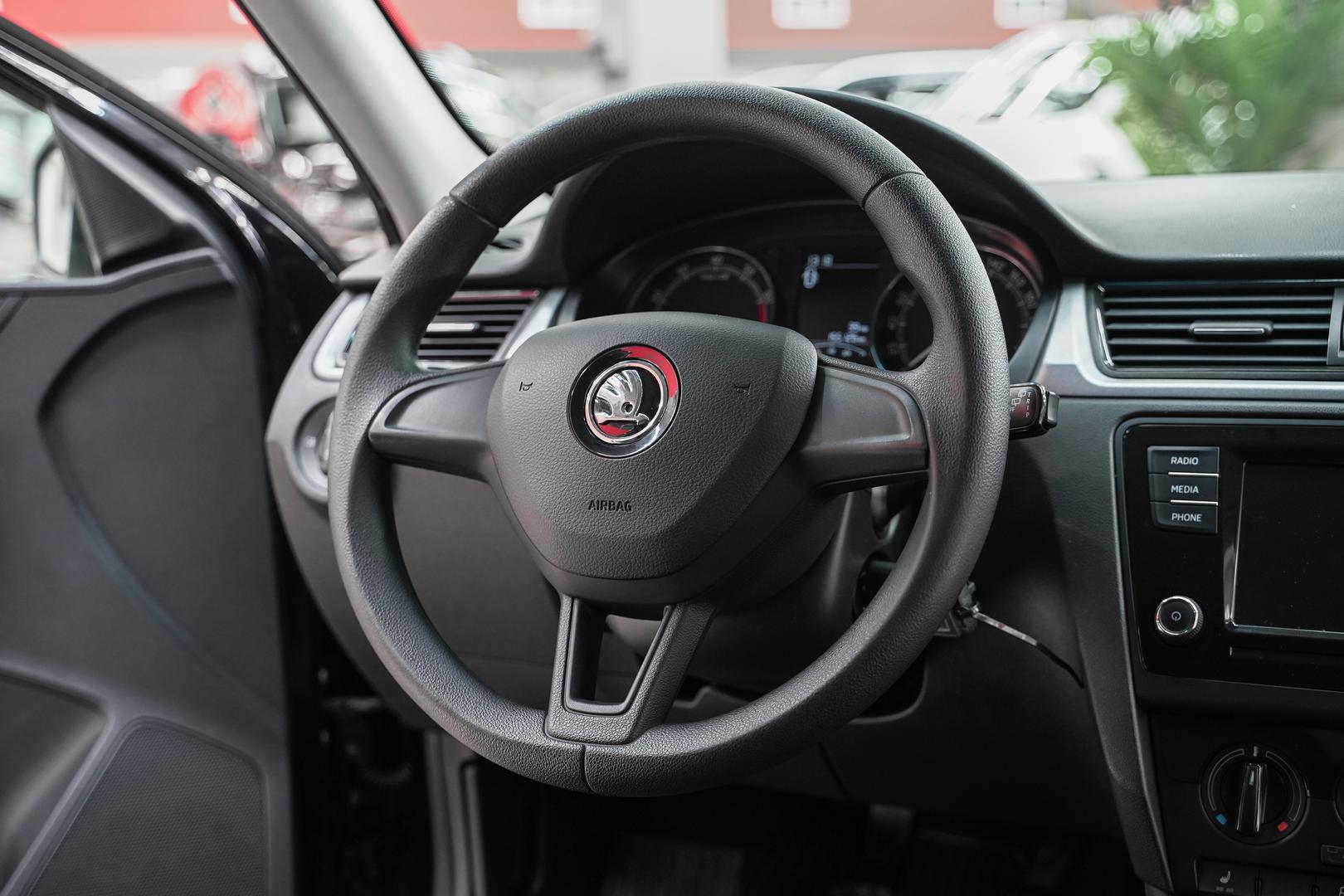 Skoda Rapid 2019, черный, ДЦ Орехово