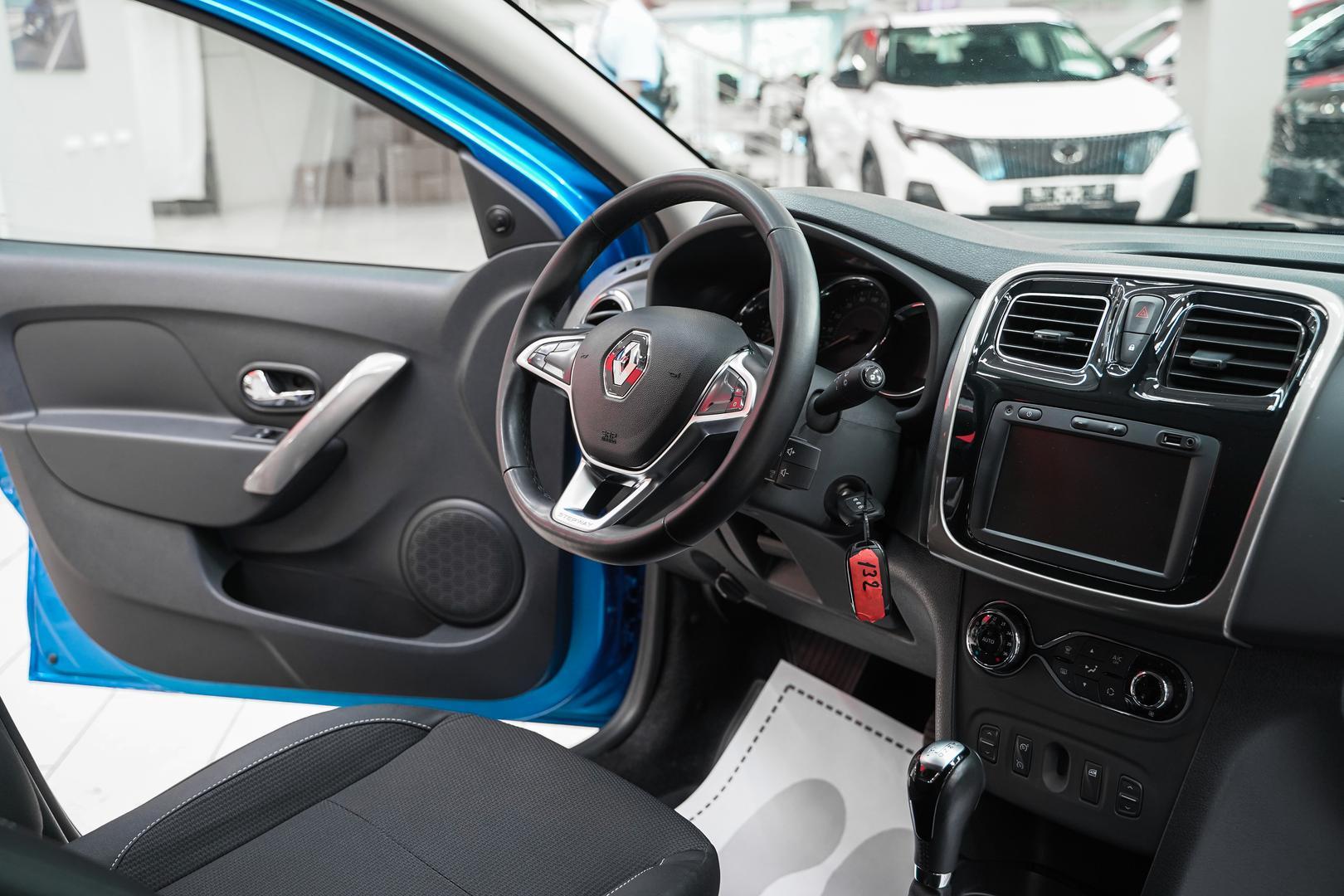 Renault Sandero 2021, синий, ДЦ Орехово