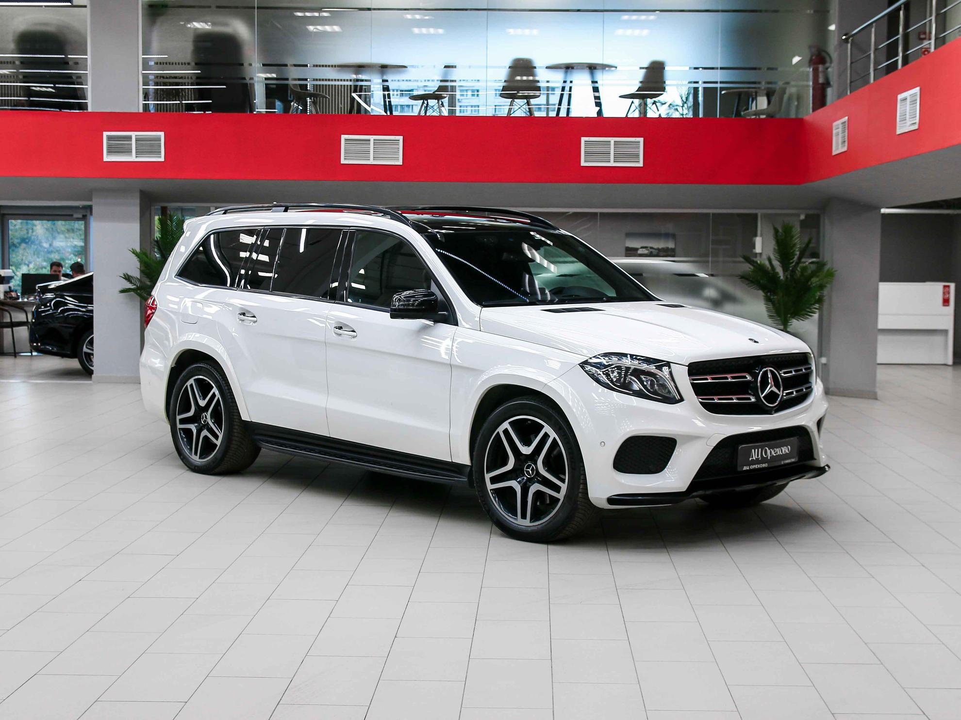 Mercedes-Benz GLS 2017, белый, ДЦ Орехово