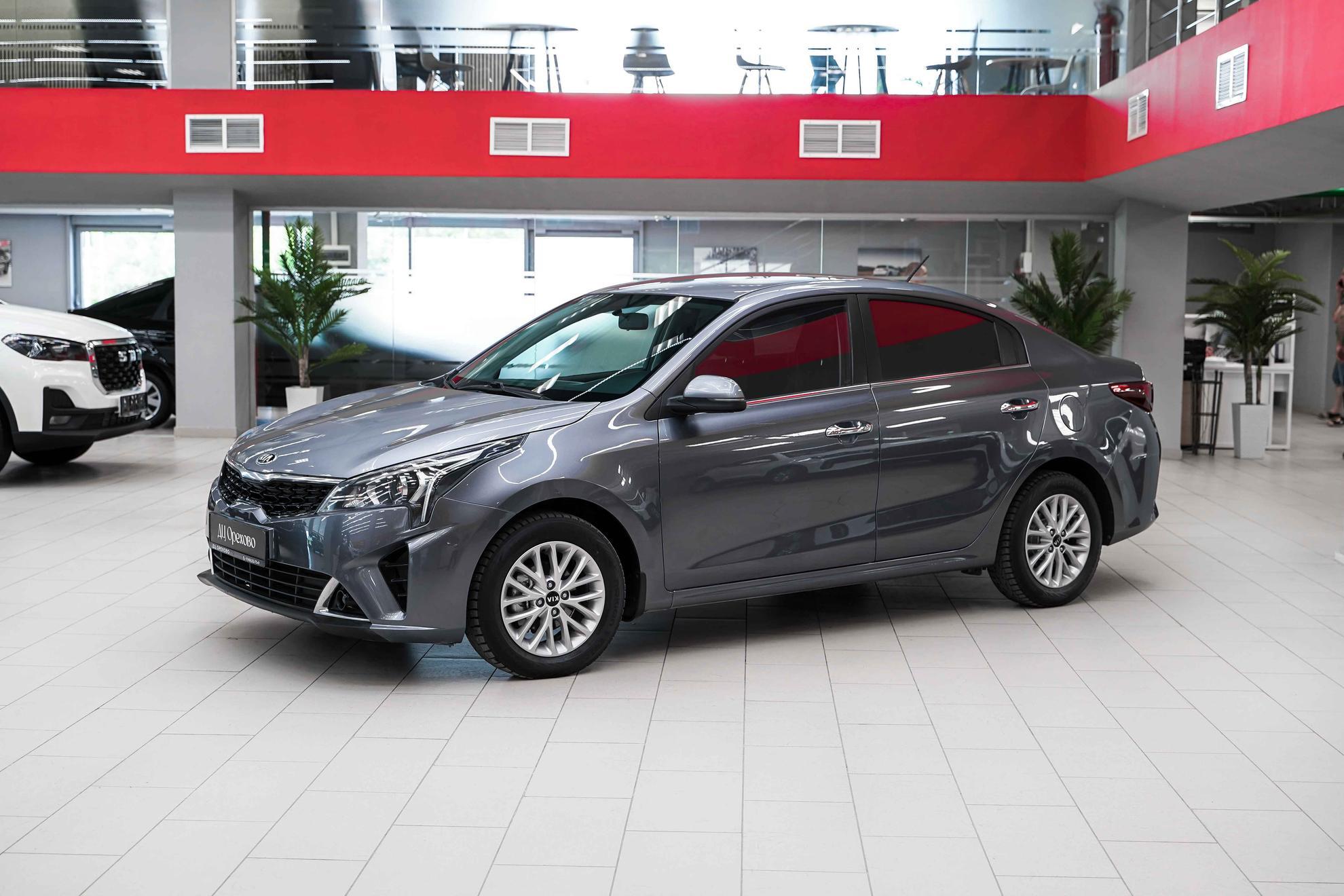 Kia Rio 2021, серый, ДЦ Орехово