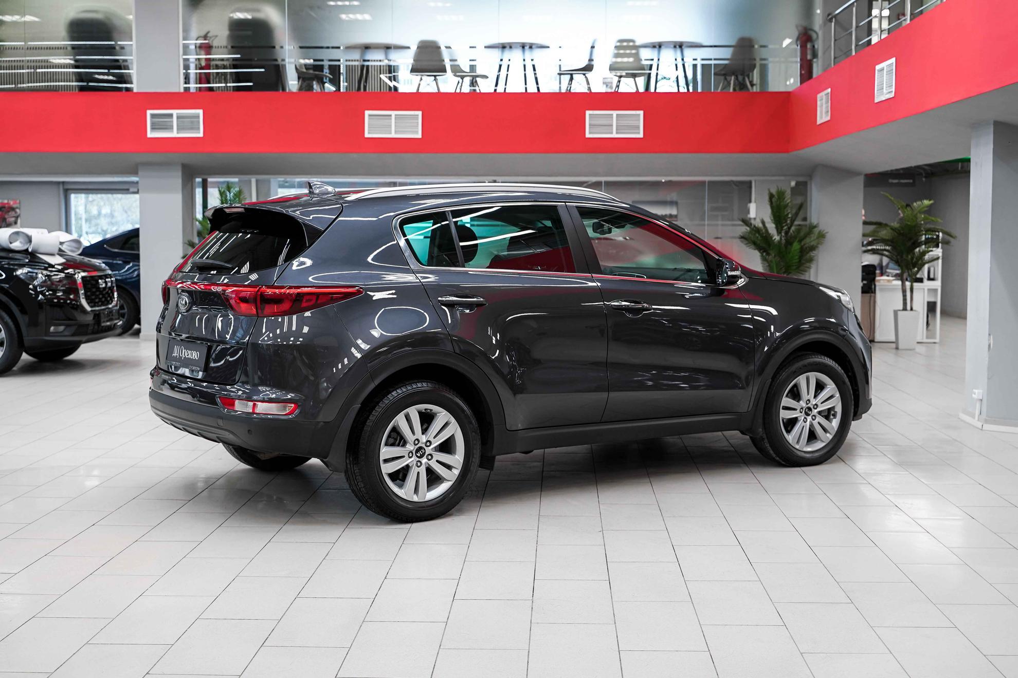 Kia Sportage 2017, серый, ДЦ Орехово