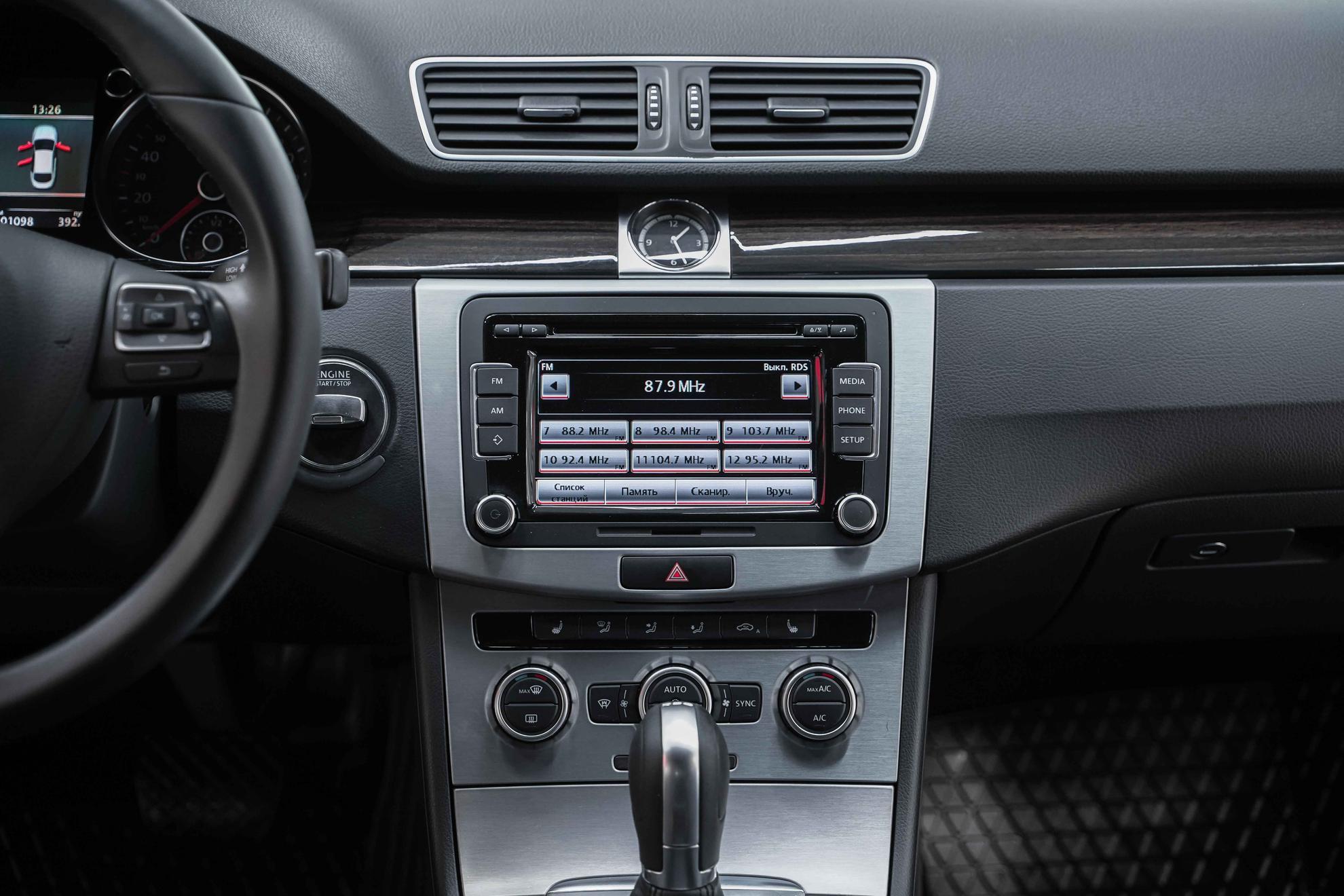 Volkswagen Passat CC 2013, черный, ДЦ Орехово