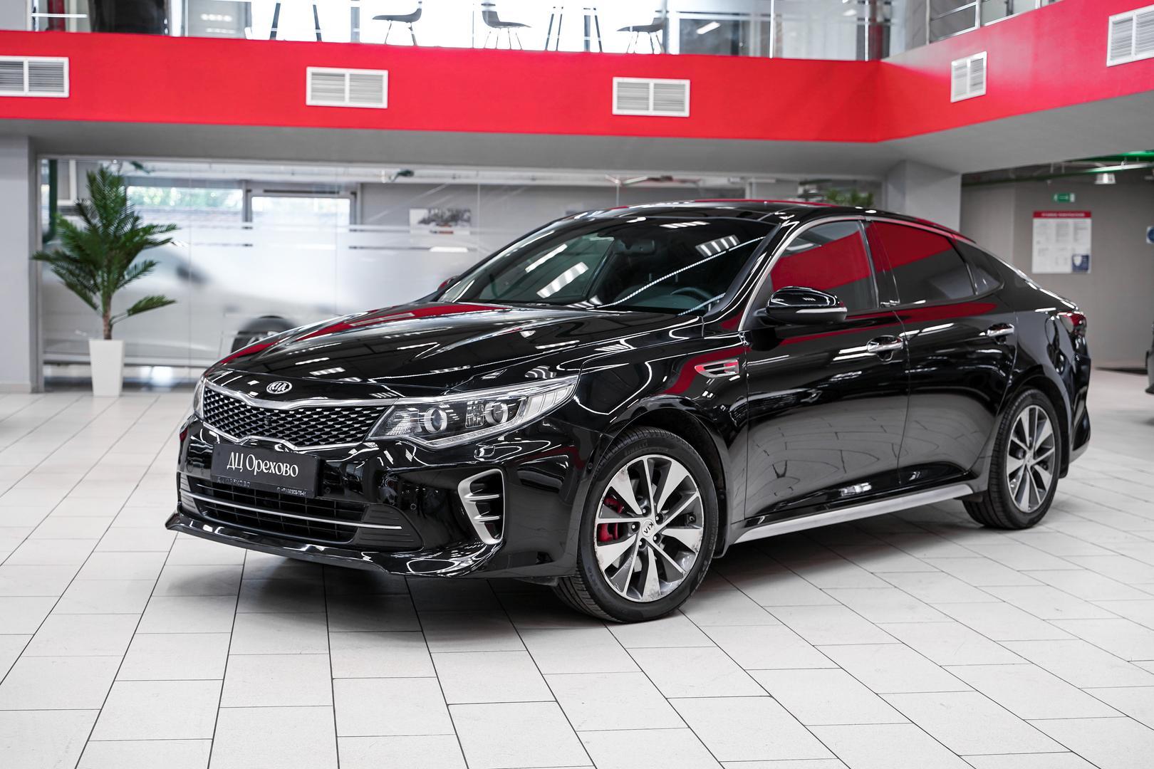 Kia Optima 2017, черный, ДЦ Орехово