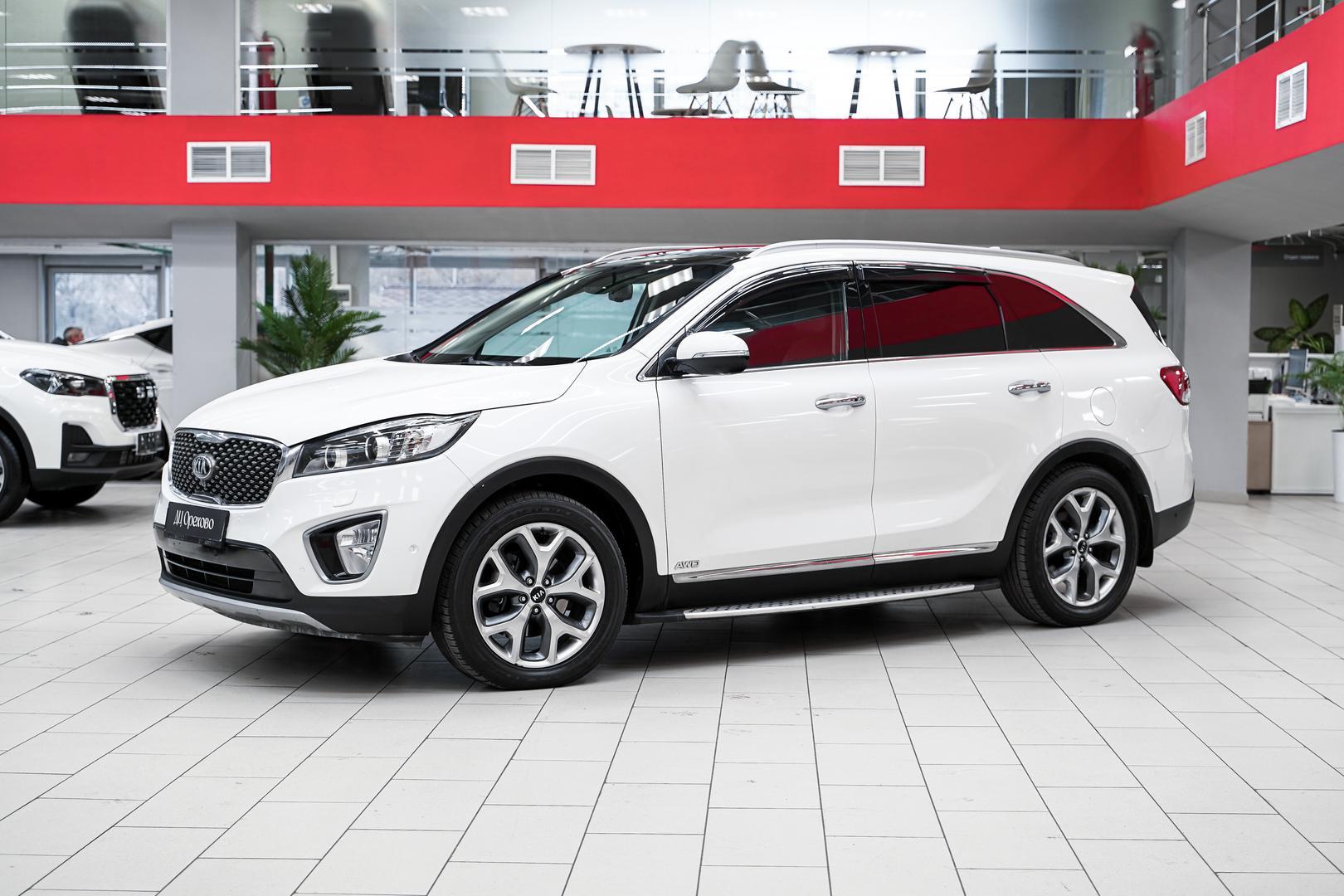 Kia Sorento 2016, белый, ДЦ Орехово