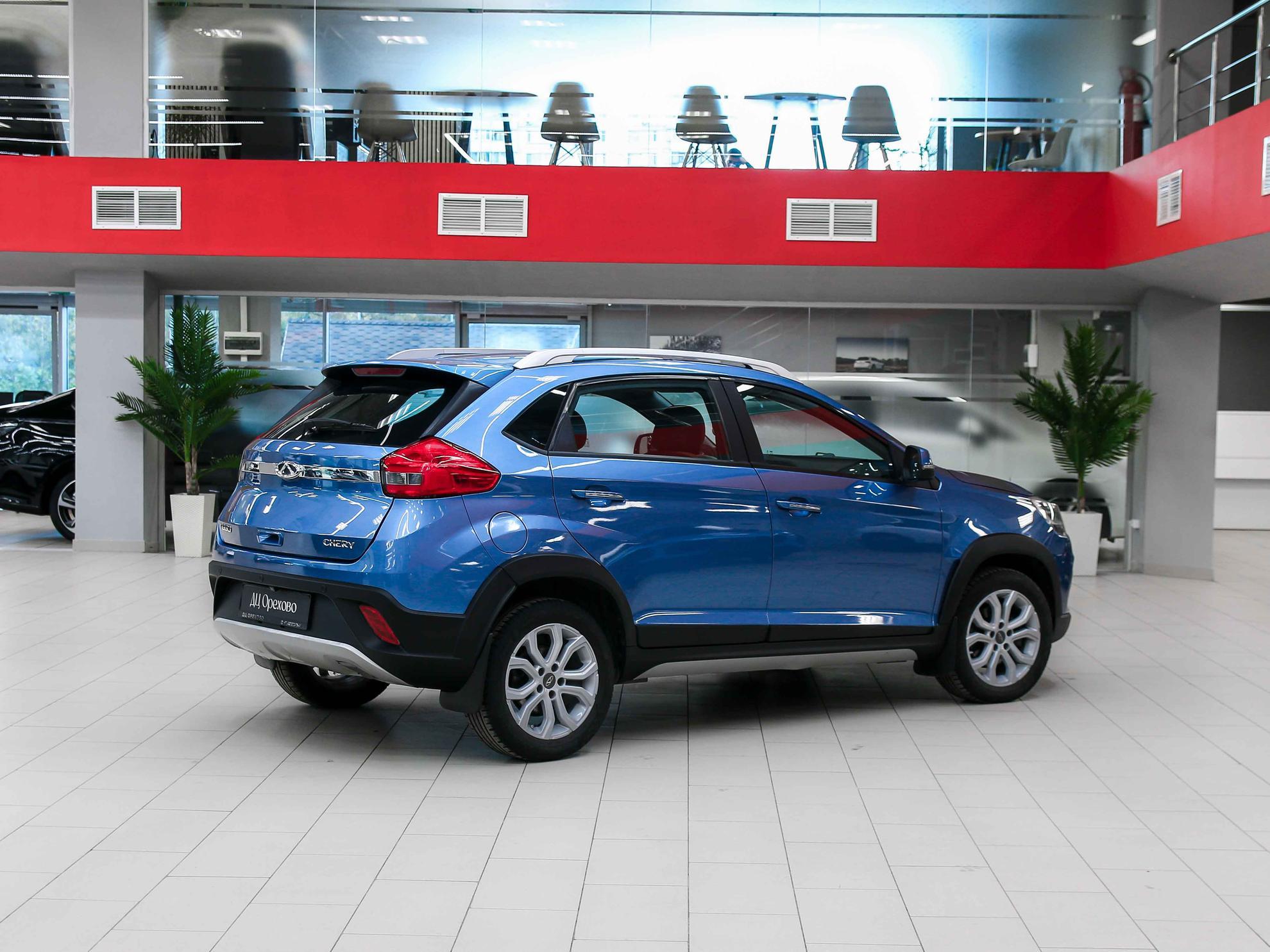 Chery Tiggo 2 2017, голубой, ДЦ Орехово