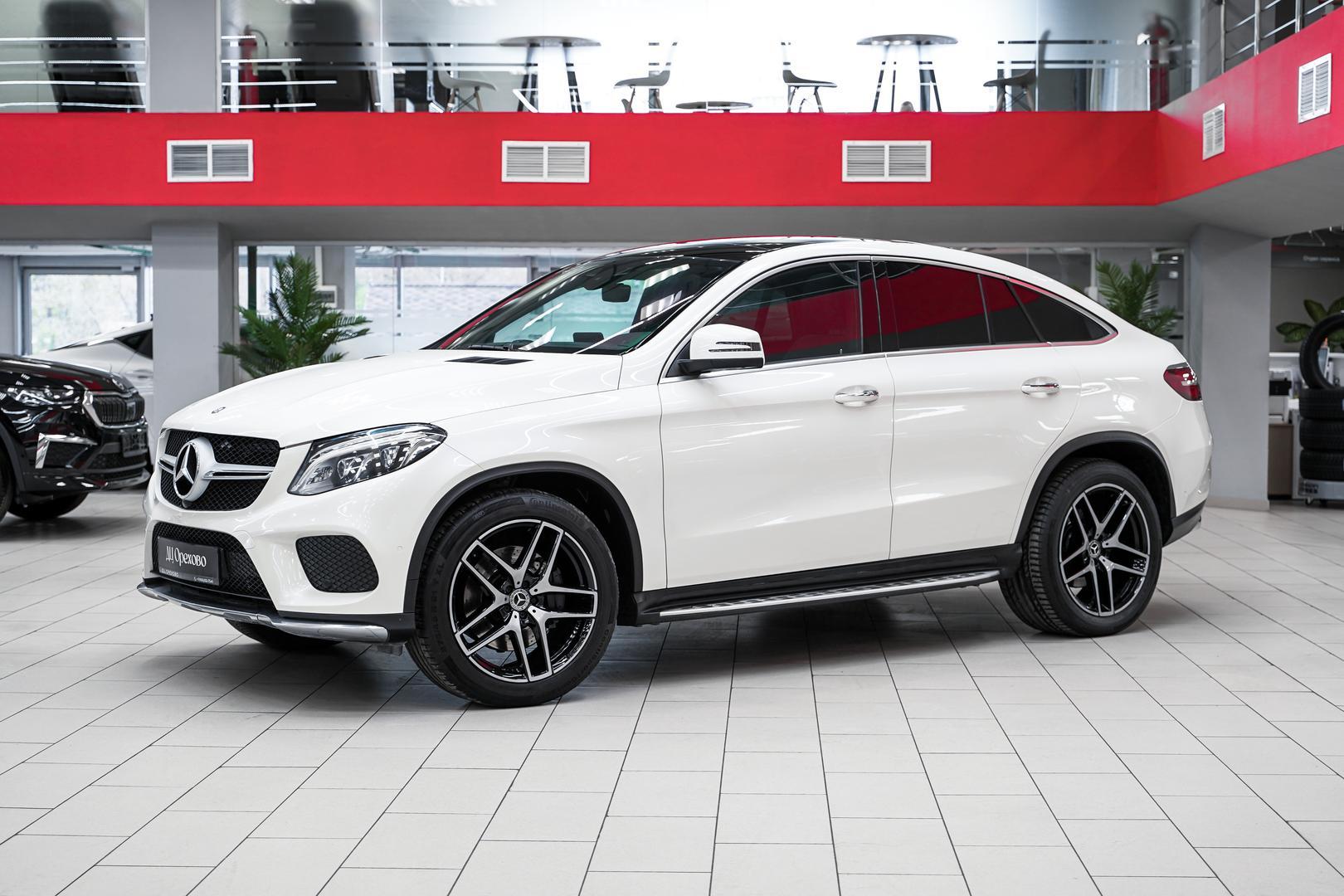 Mercedes-Benz GLE Coupe 2016, белый, ДЦ Орехово