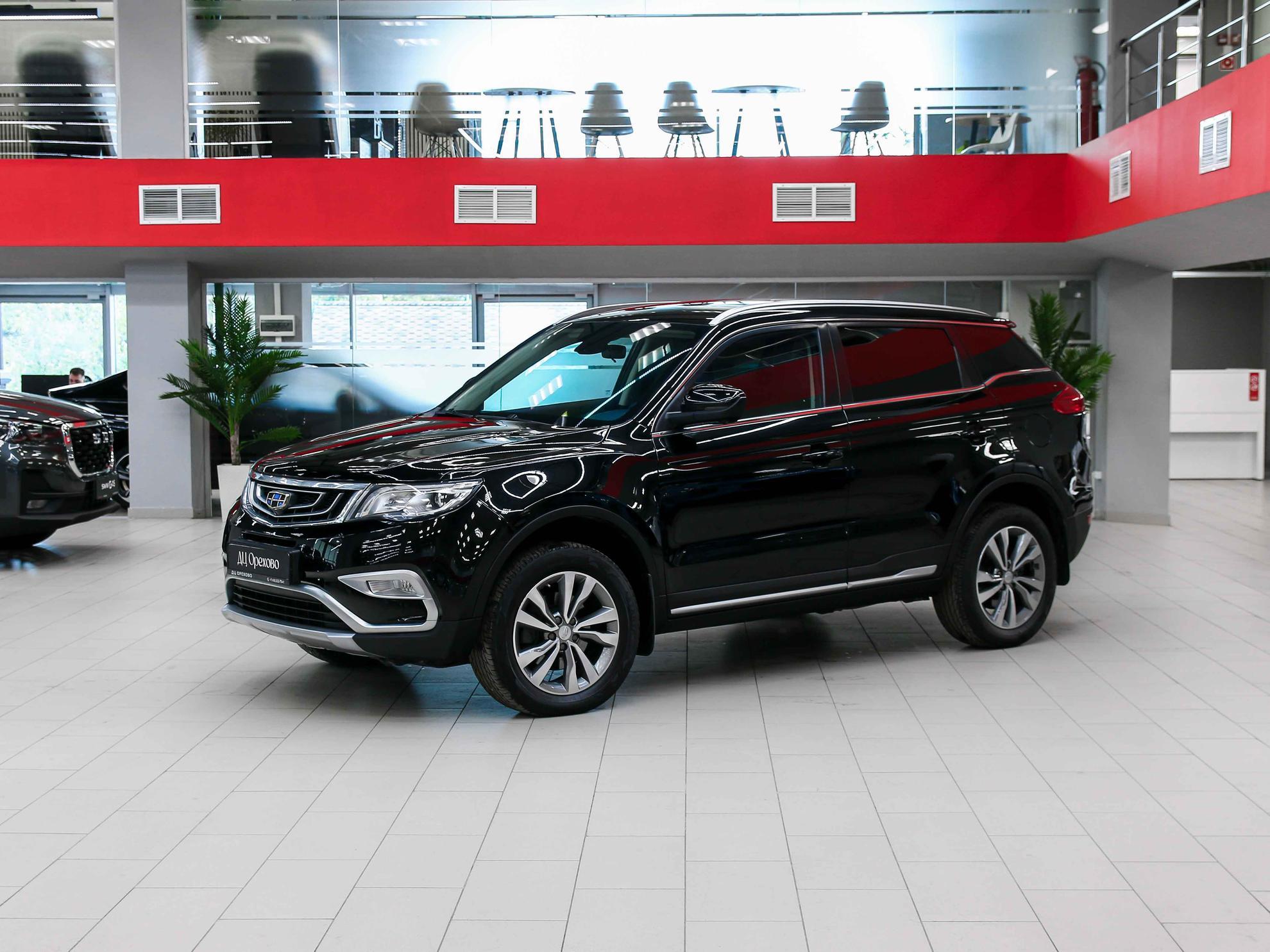 Geely Atlas 2019, черный, ДЦ Орехово
