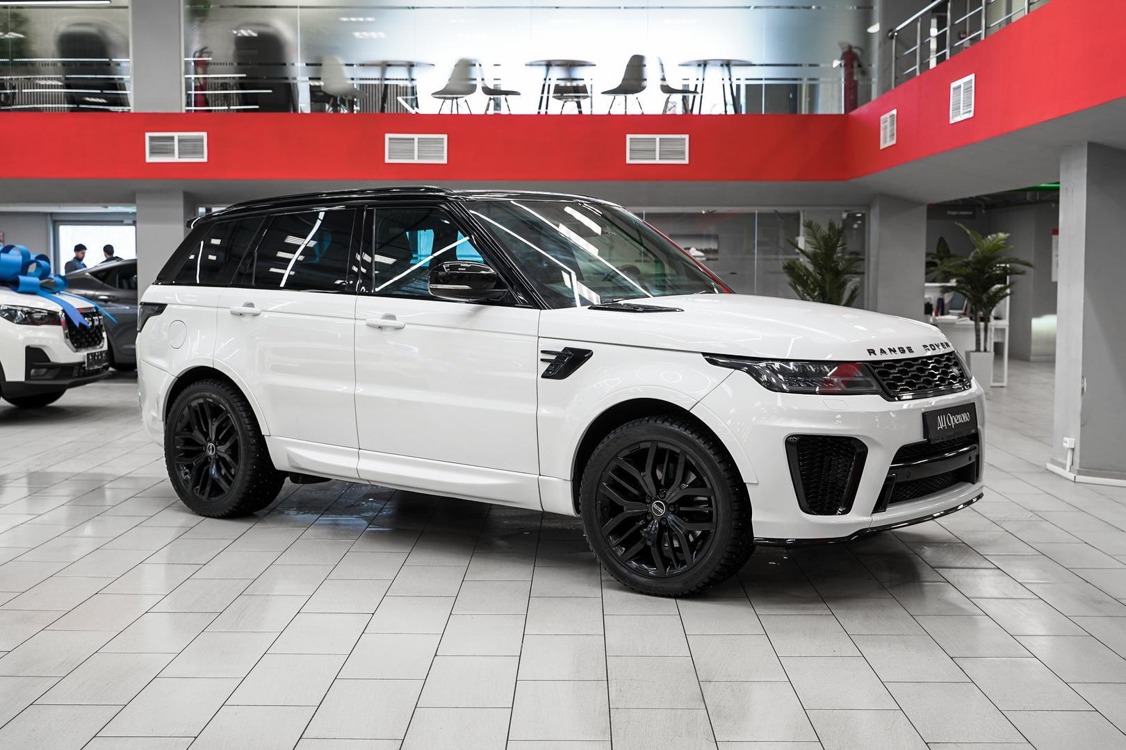 Land Rover Range Rover Sport 2016, белый, ДЦ Орехово