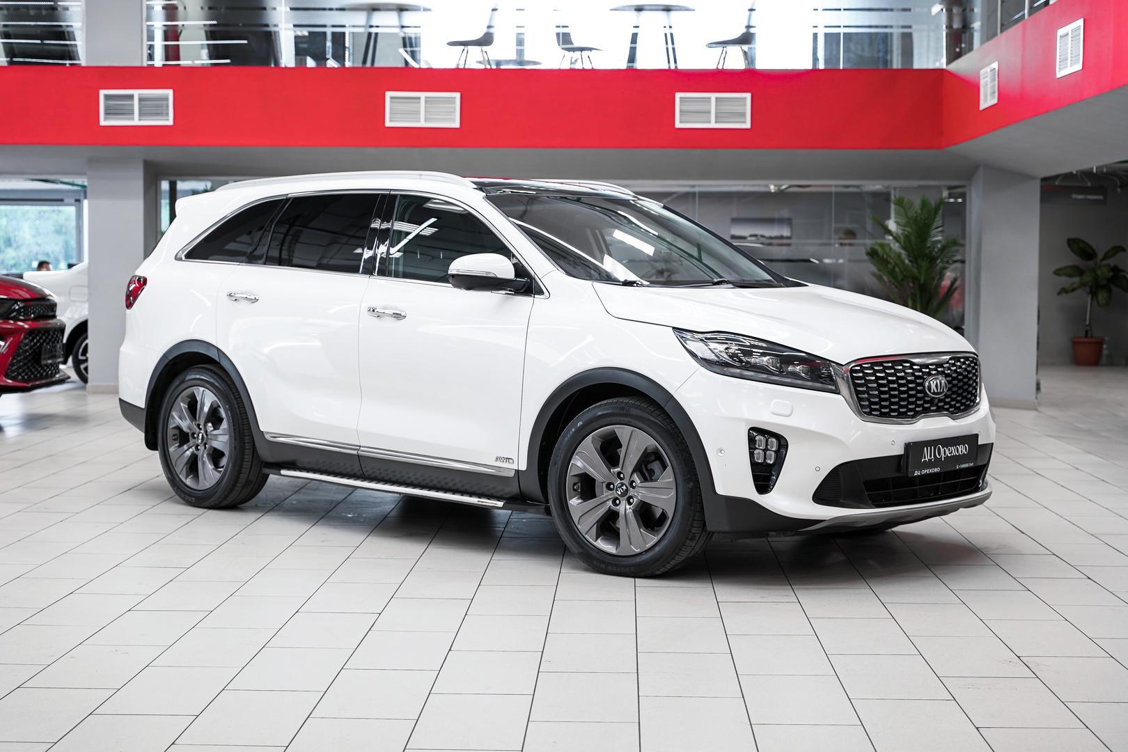 Kia Sorento 2018, белый, ДЦ Орехово
