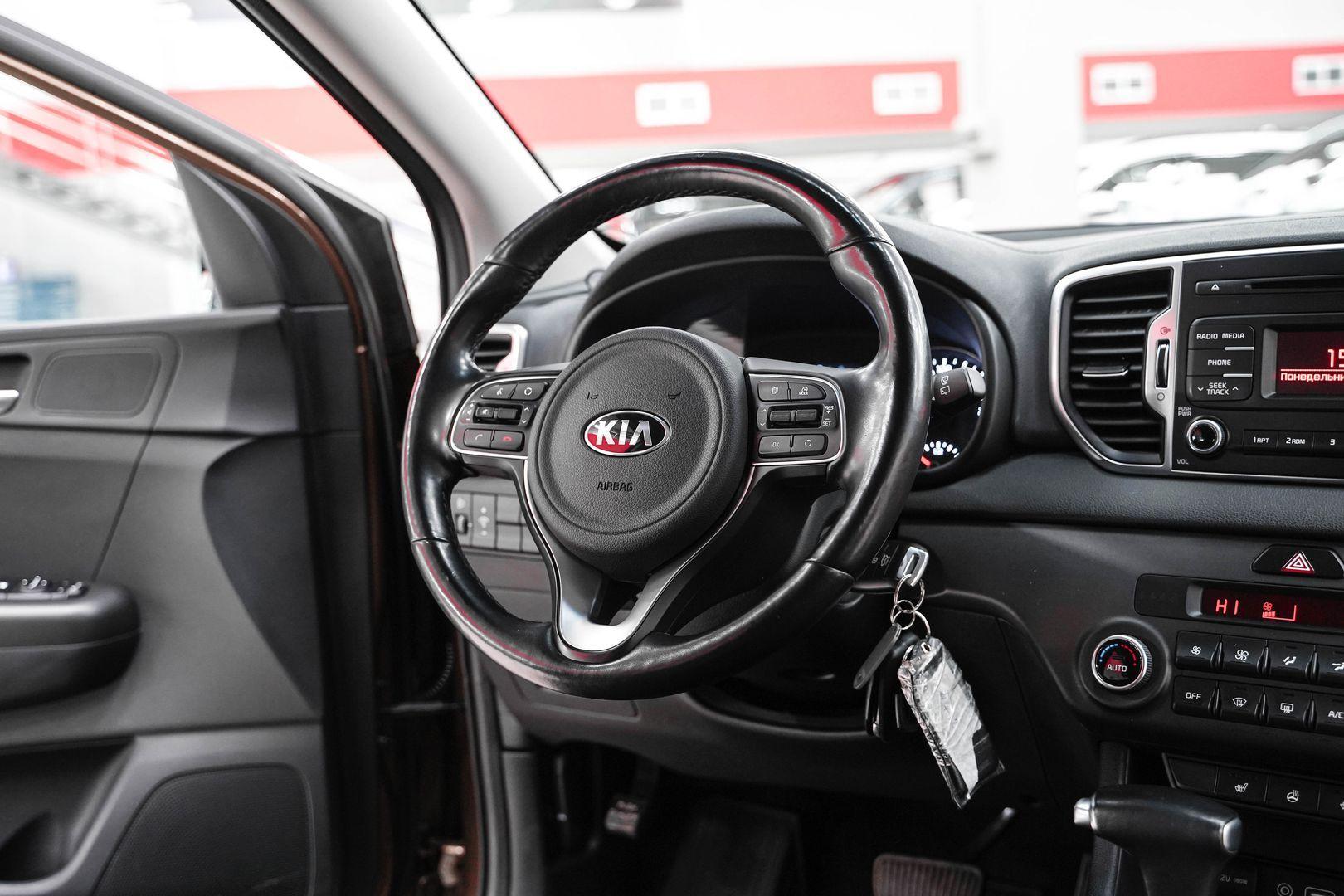 Kia Sportage 2017, коричневый, ДЦ Орехово