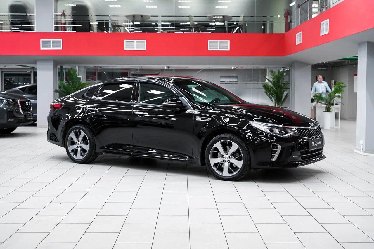 Kia Optima 2017, черный, ДЦ Орехово