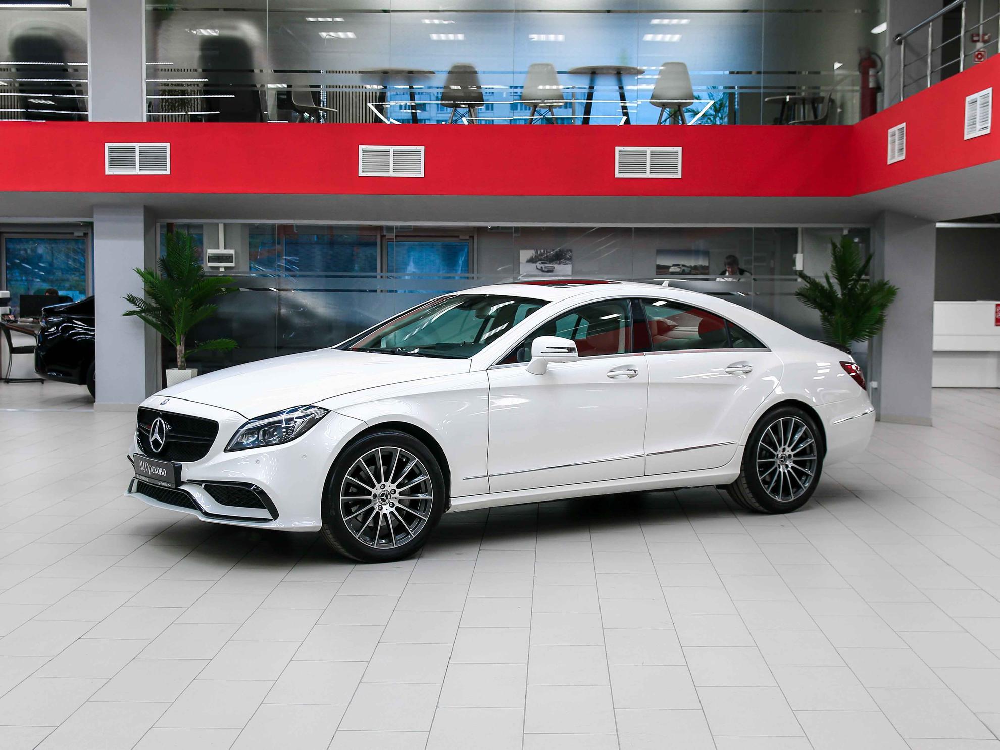Mercedes-Benz CLS 2014, белый, ДЦ Орехово