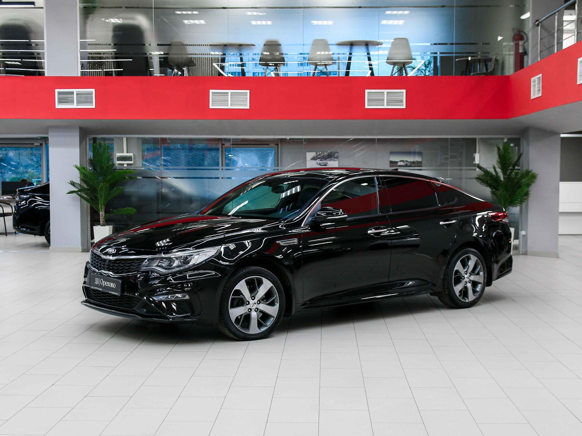 Kia Optima 2018, черный, ДЦ Орехово