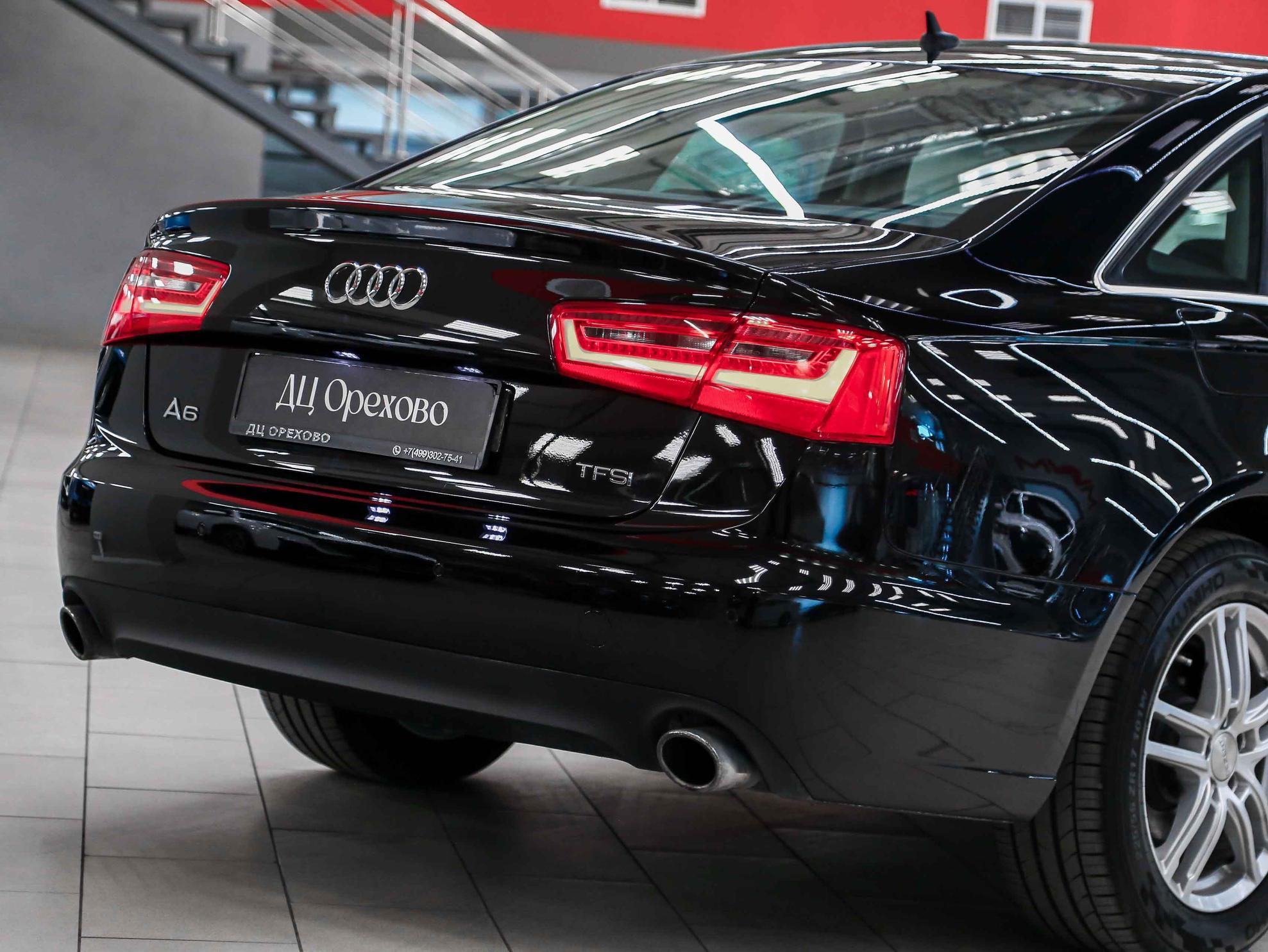 Audi A6 2014, черный, ДЦ Орехово