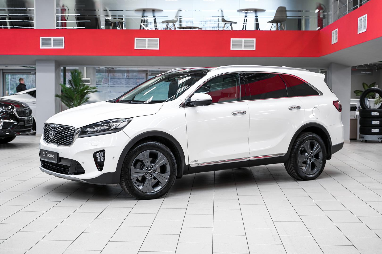 Kia Sorento 2018, белый, ДЦ Орехово