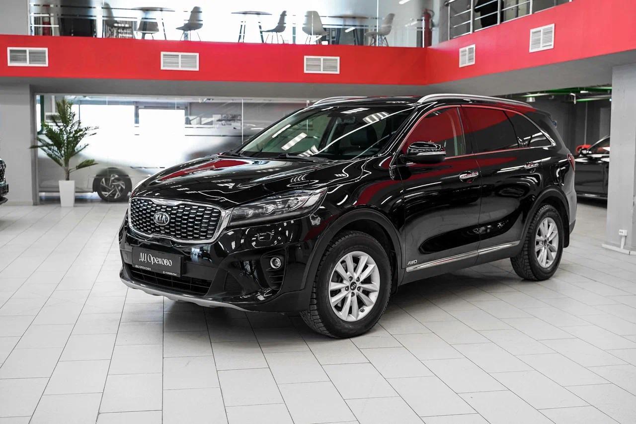 Kia Sorento 2019, черный, ДЦ Орехово