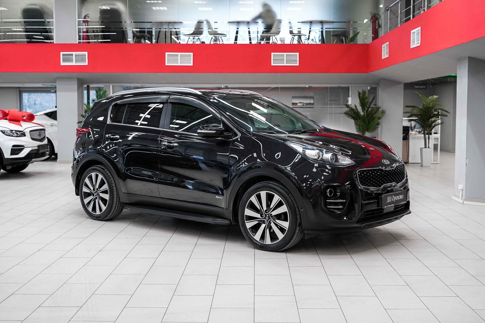 Kia Sportage 2016, черный, ДЦ Орехово