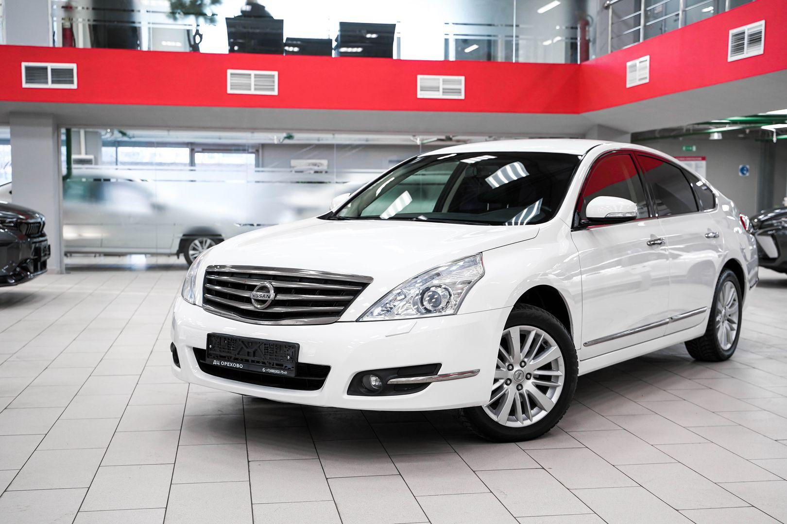 Nissan Teana 2012, белый, ДЦ Орехово