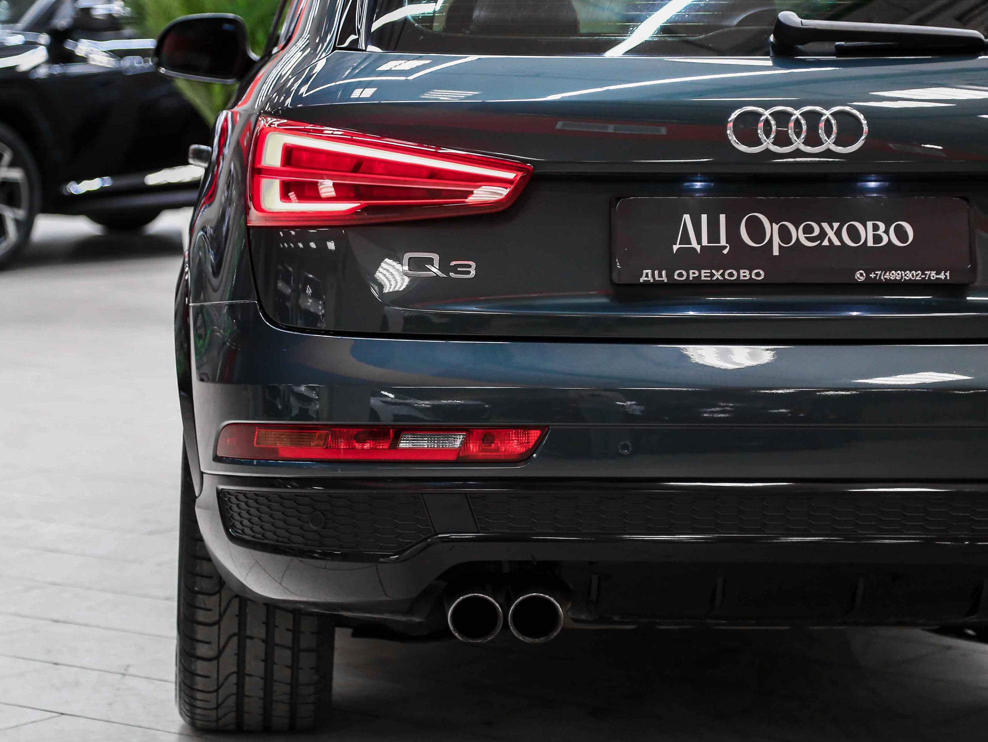 Audi Q3 2017, зеленый, ДЦ Орехово