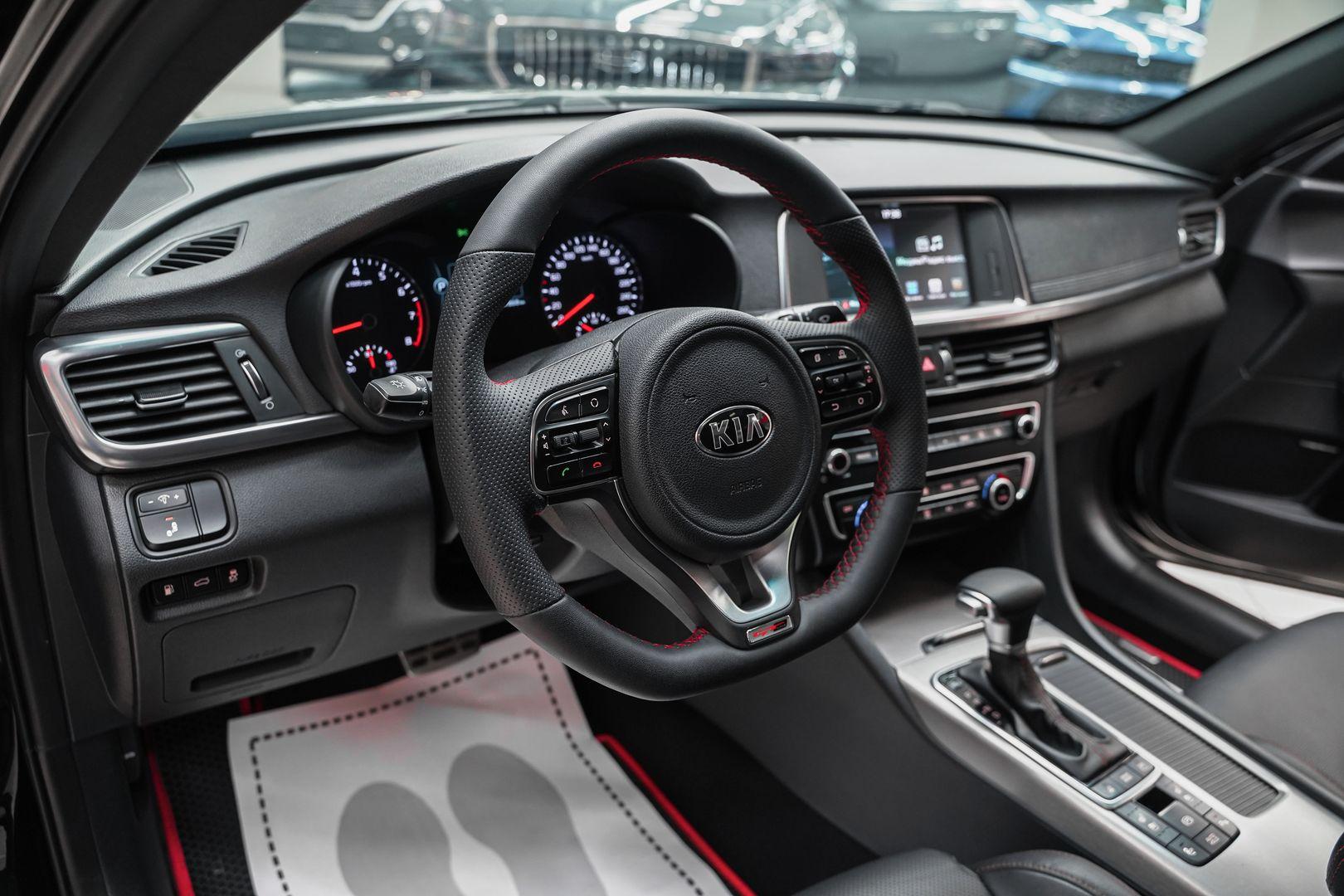 Kia Optima 2018, черный, ДЦ Орехово