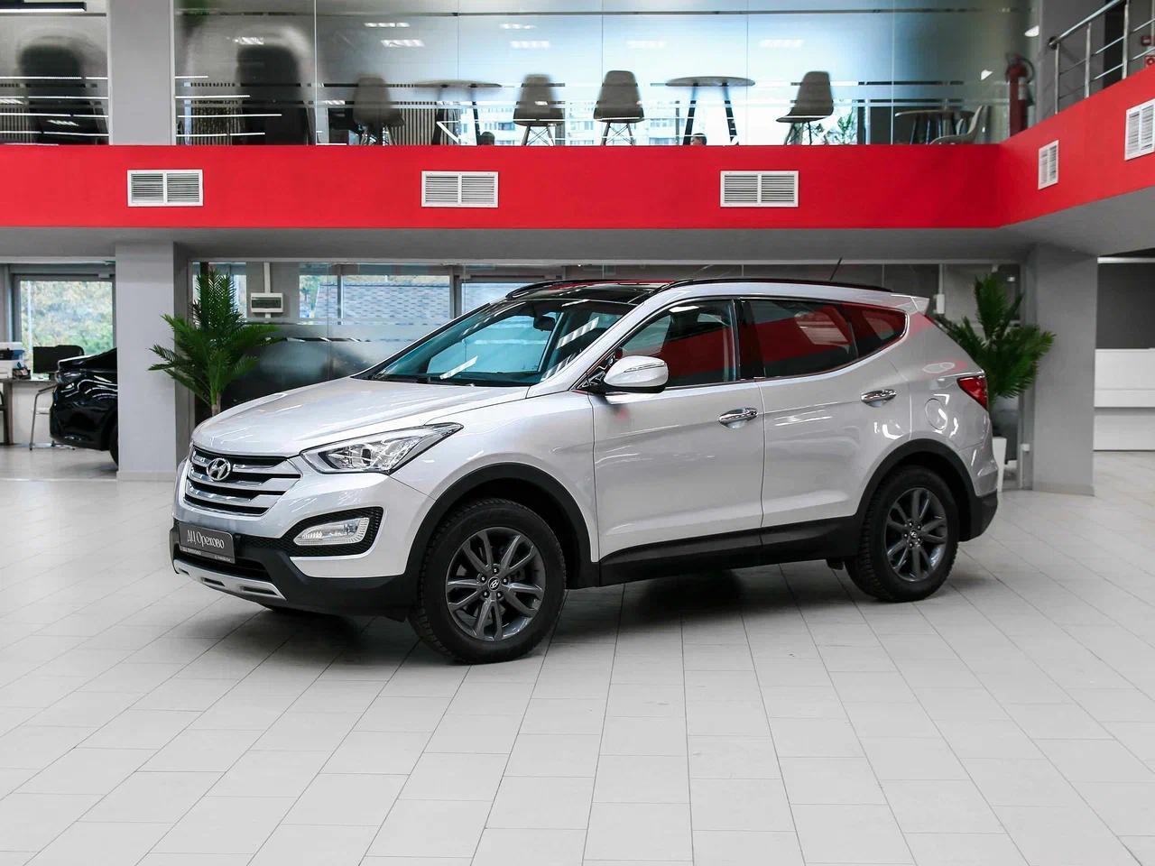 Hyundai Santa Fe 2013, серый, ДЦ Орехово