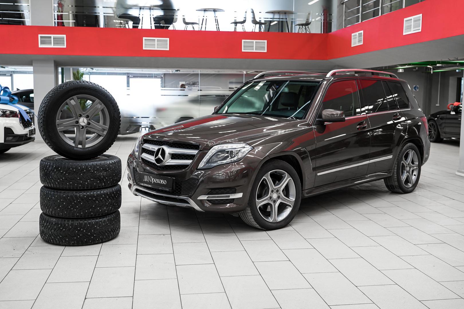 Mercedes-Benz GLK-Класс 2013, коричневый, ДЦ Орехово