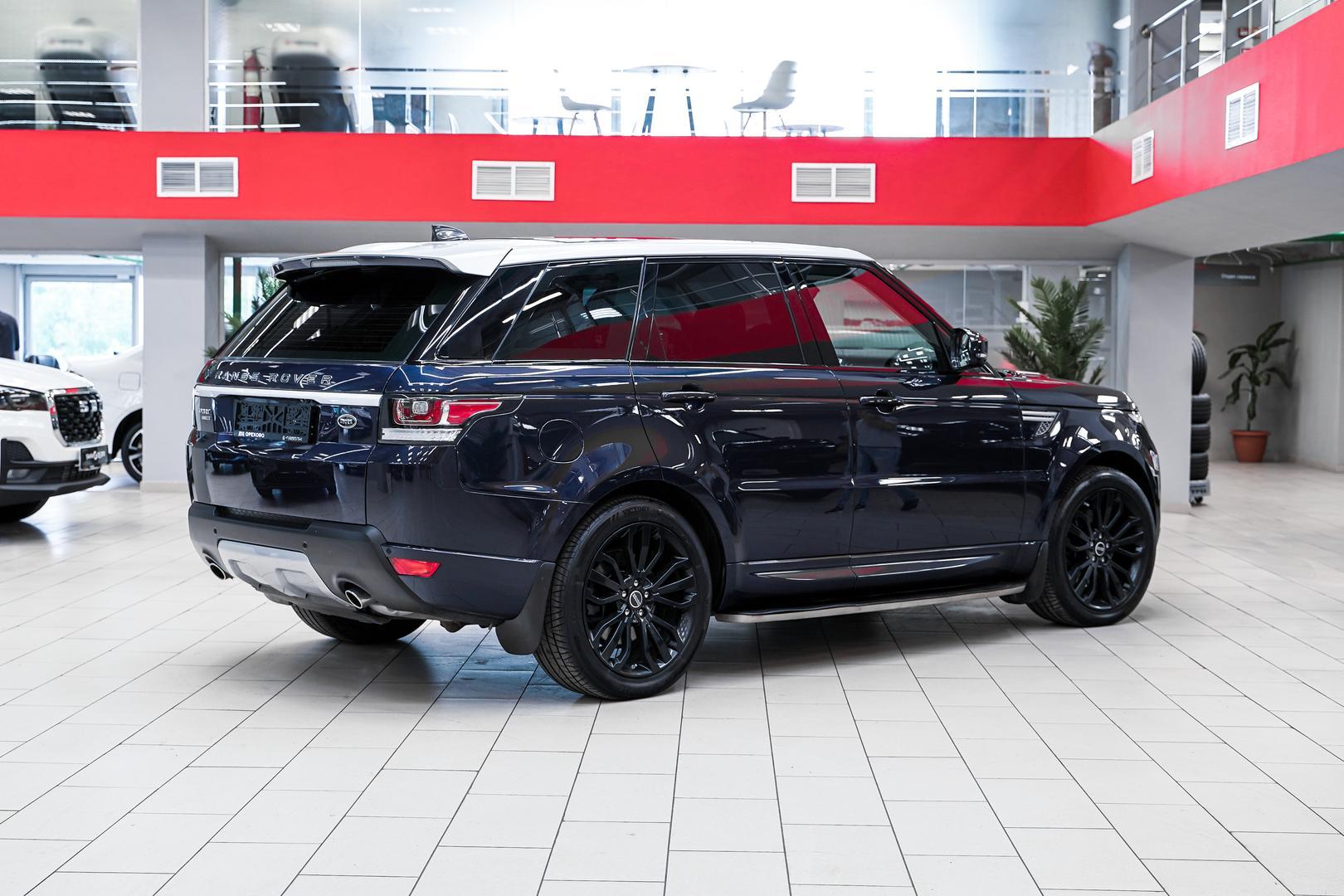 Land Rover Range Rover Sport 2017, синий, ДЦ Орехово