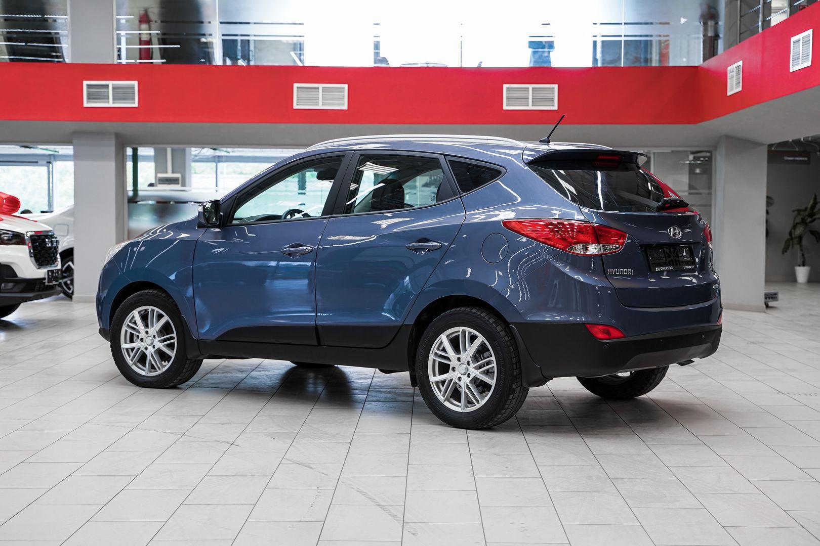 Hyundai ix35 2012, синий, ДЦ Орехово