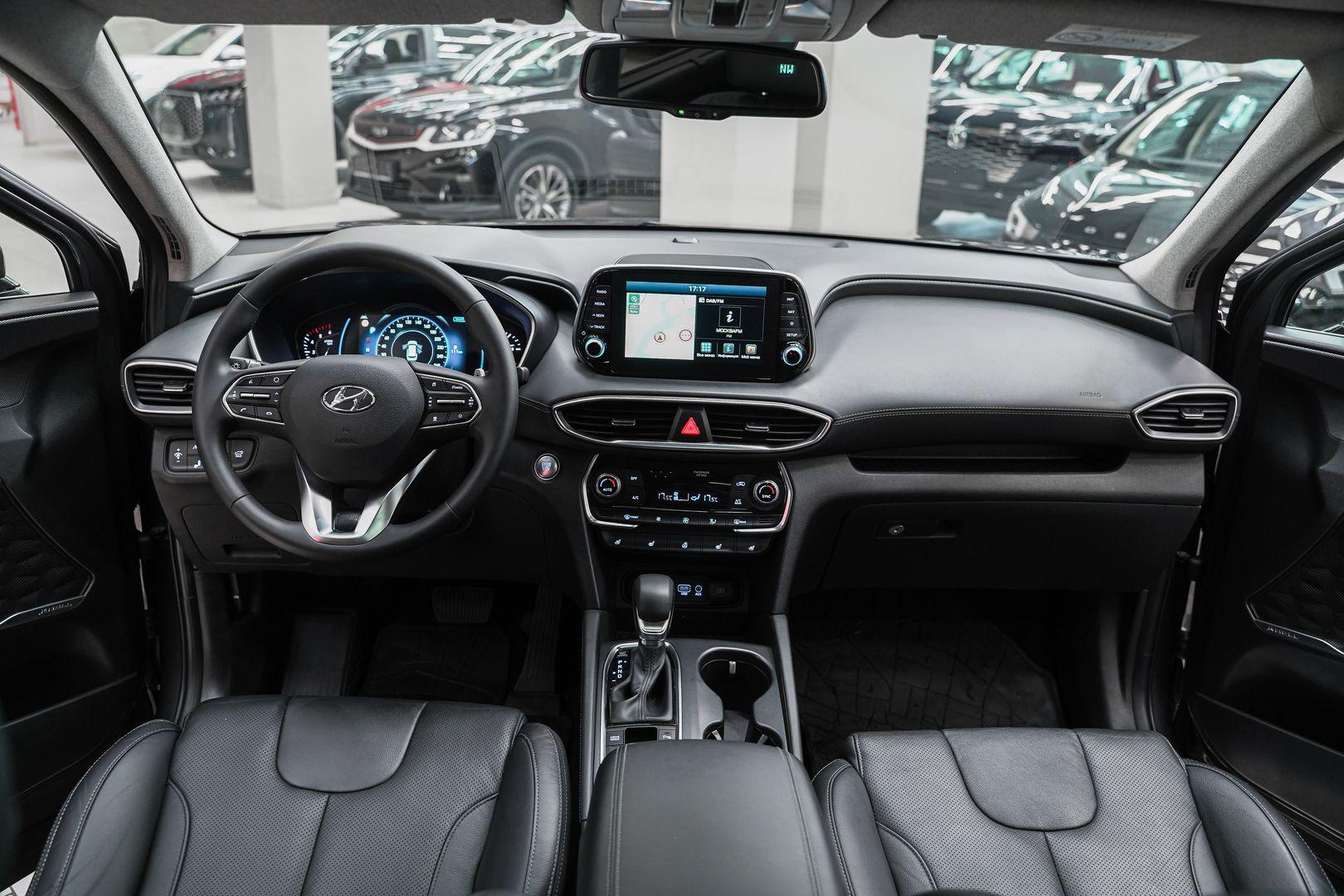 Hyundai Santa Fe 2019, серый, ДЦ Орехово