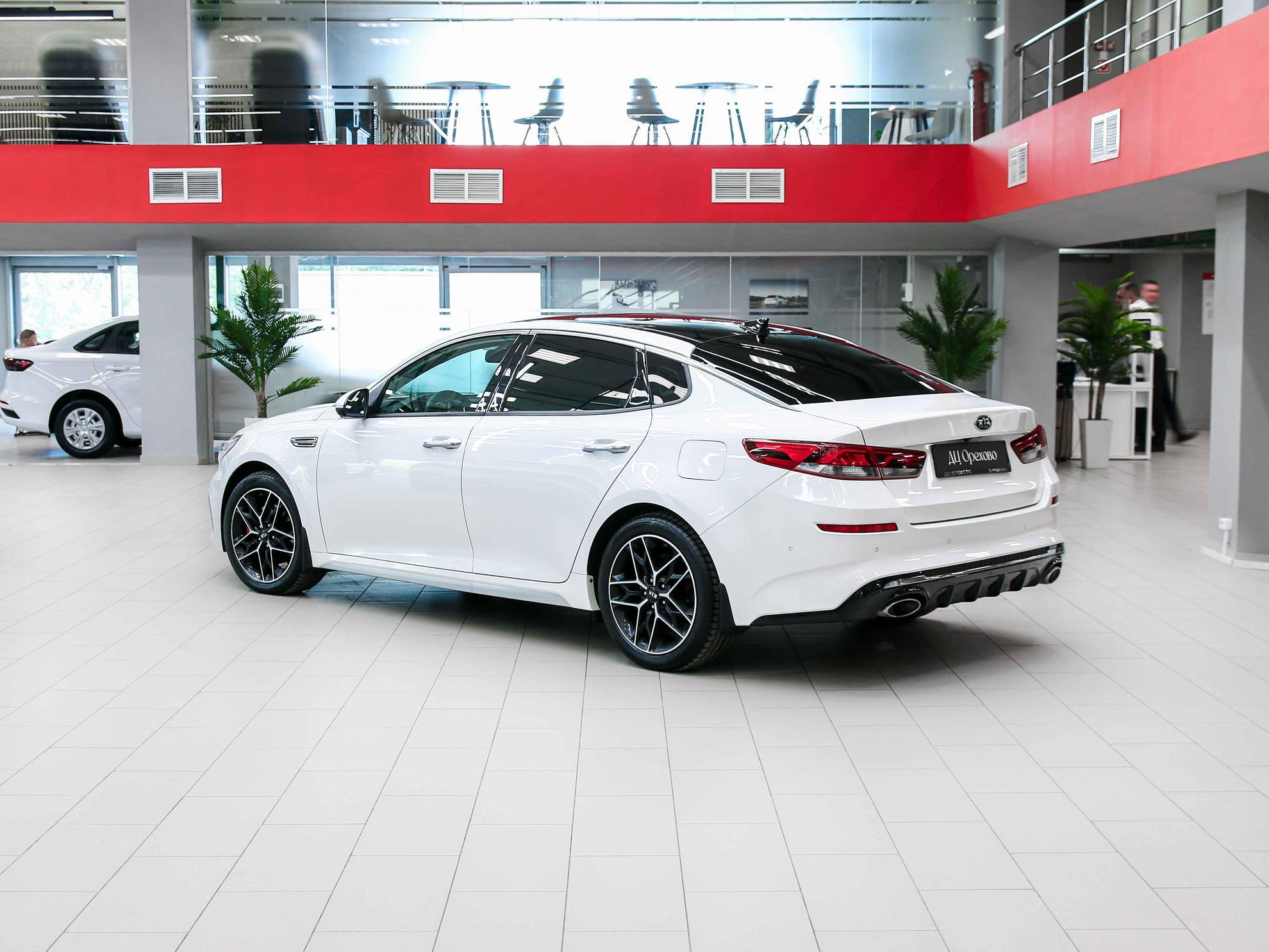 Kia Optima 2019, белый, ДЦ Орехово