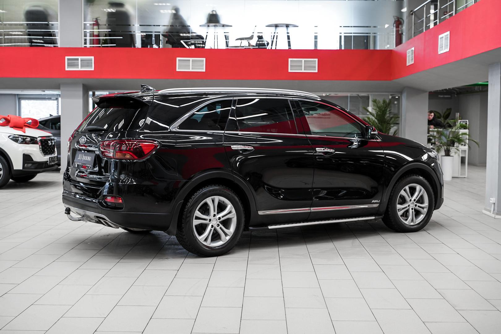 Kia Sorento 2018, черный, ДЦ Орехово