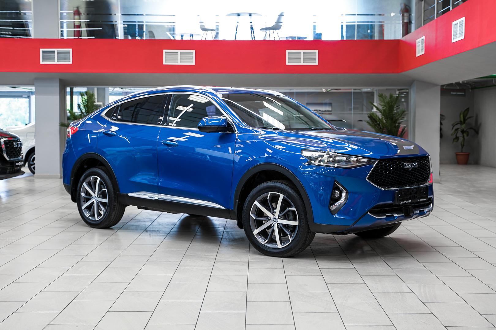 Haval F7x 2020, синий, ДЦ Орехово