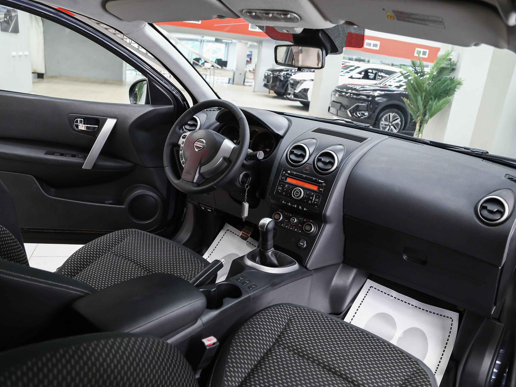 Nissan Qashqai 2008, синий, ДЦ Орехово