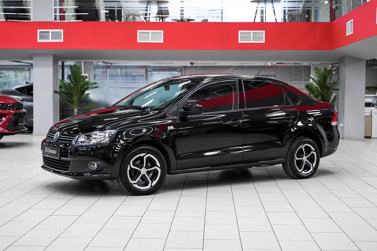 Volkswagen Polo 2012, черный, ДЦ Орехово