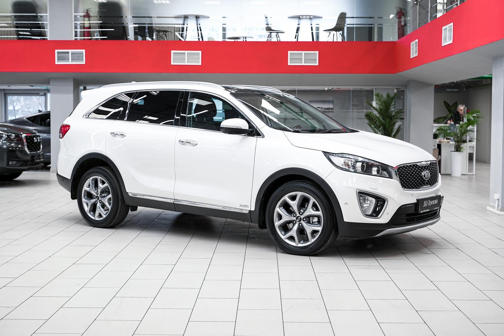 Kia Sorento 2017, белый, ДЦ Орехово