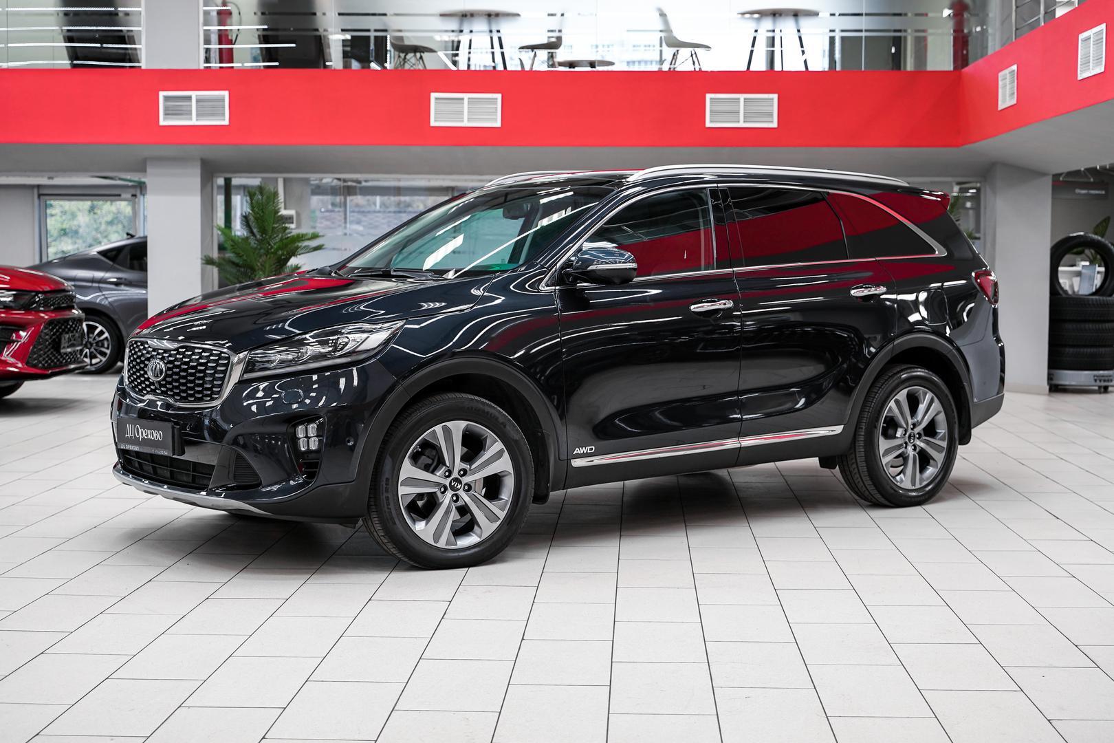 Kia Sorento 2018, синий, ДЦ Орехово