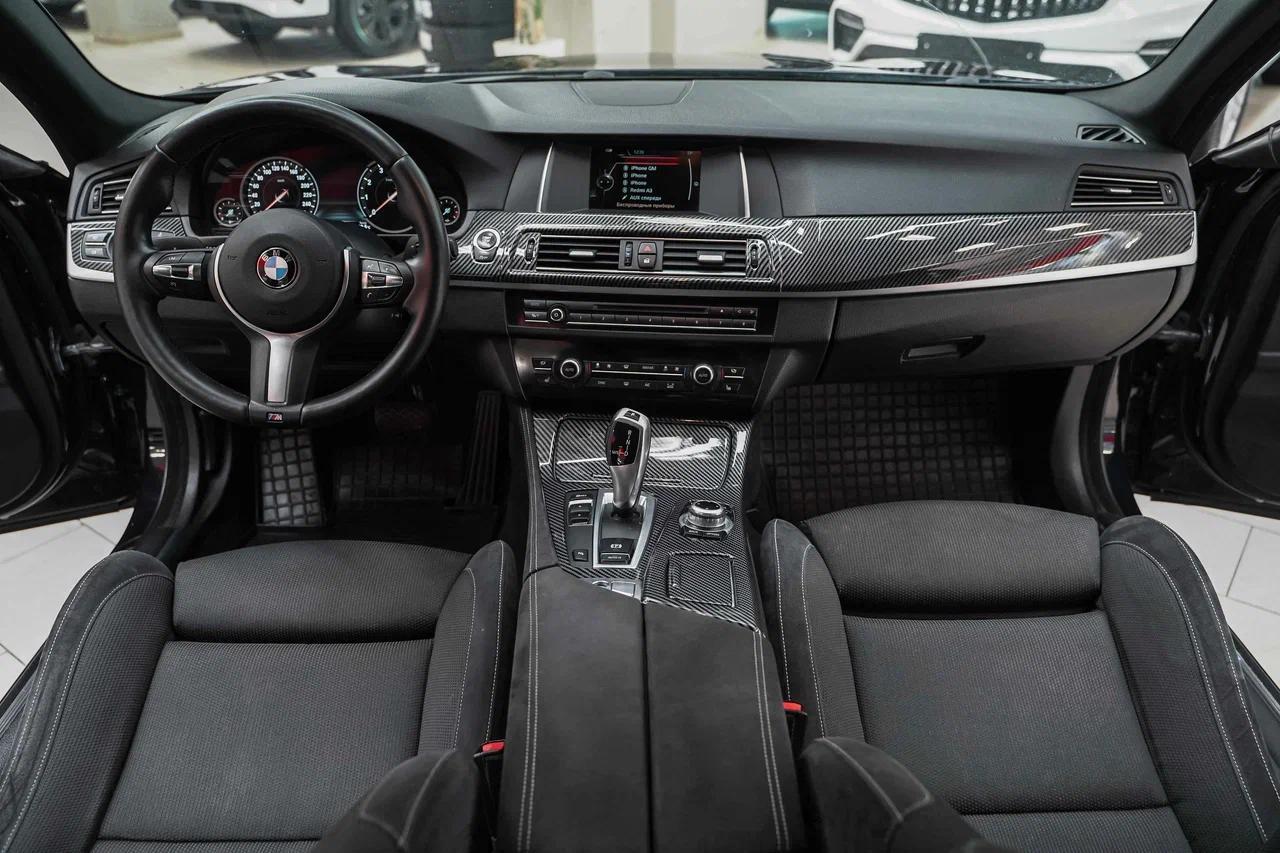 BMW 5 серии 2016, черный, ДЦ Орехово
