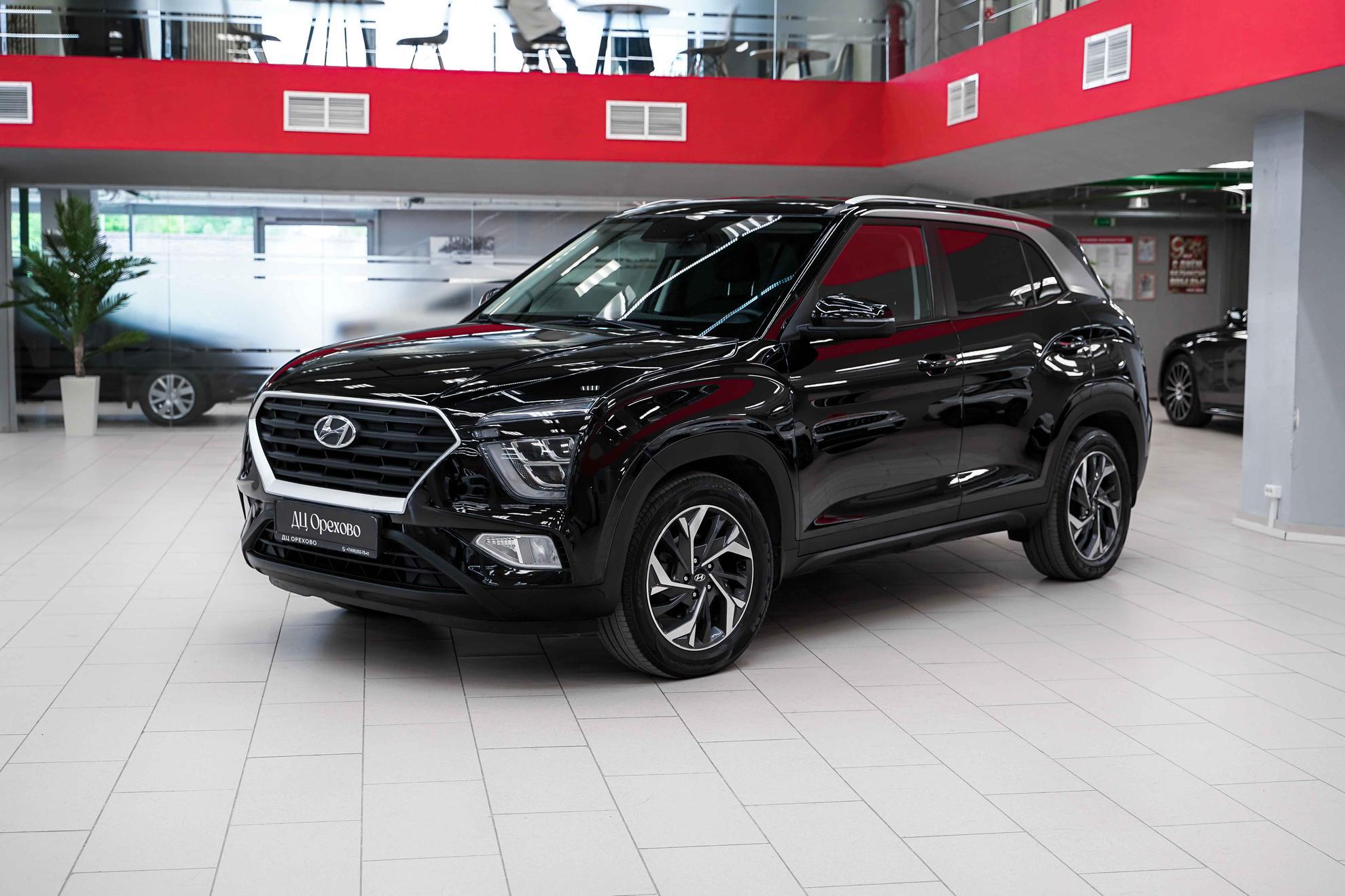 Hyundai Creta 2021, черный, ДЦ Орехово